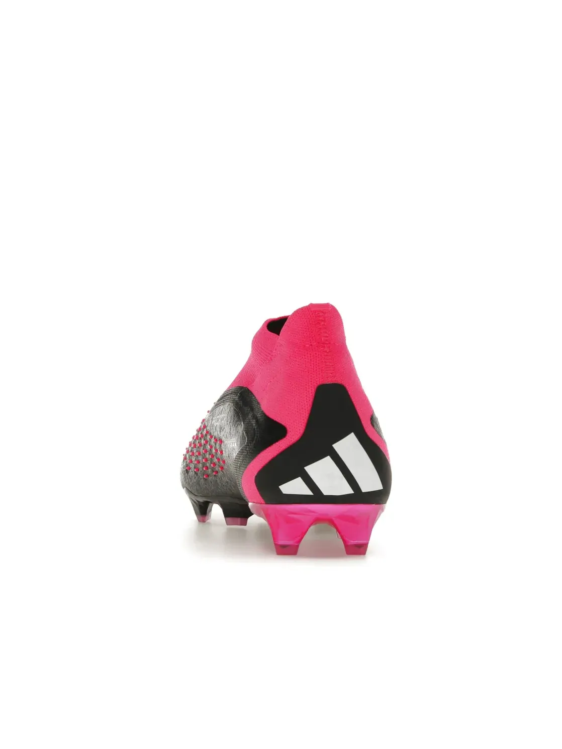 Мужские бутсы FG с высоким верхом Adidas Predator Accuracy+ FG — изображение 4 из 4, черный/белый/розовый