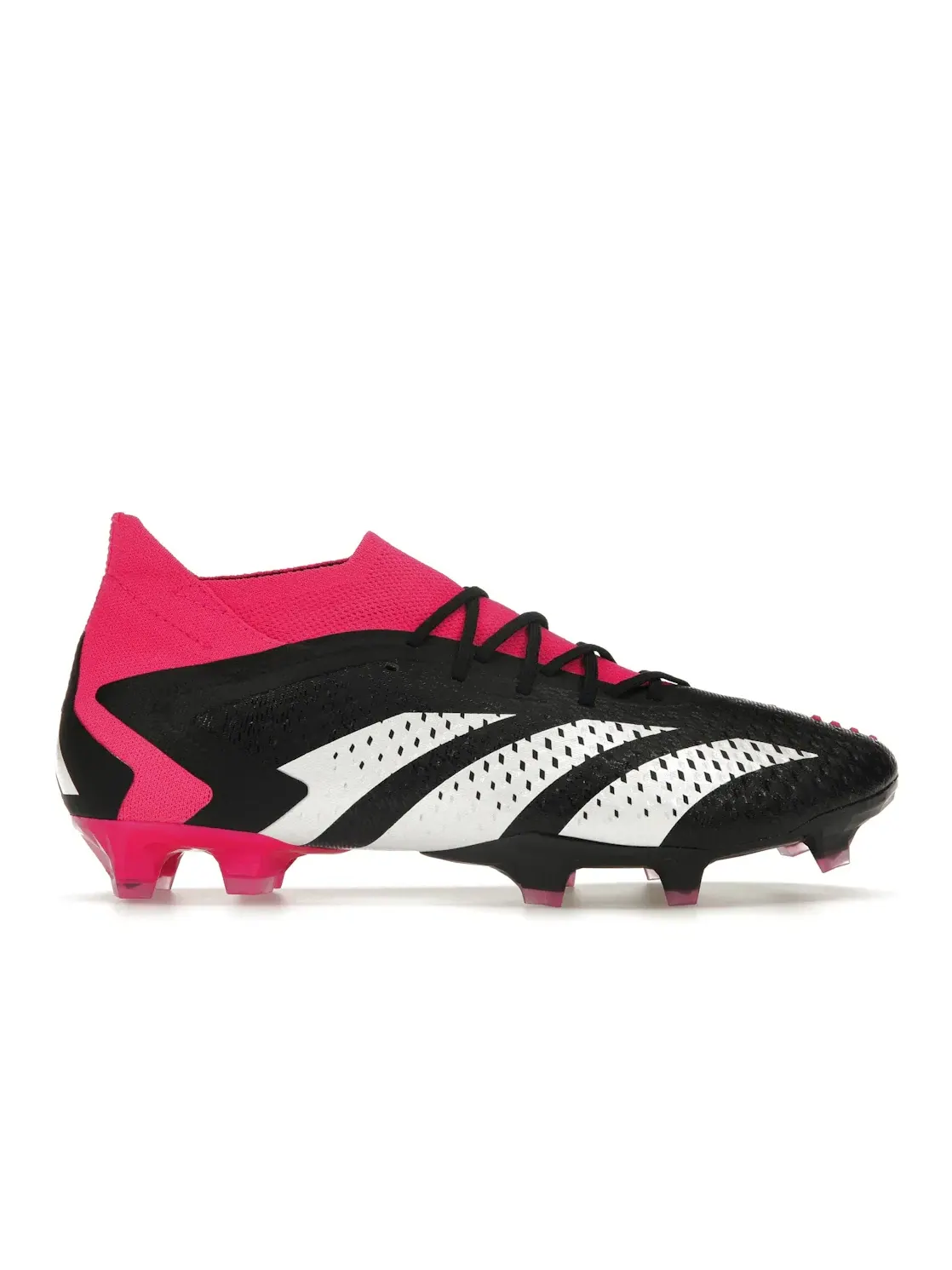 Мужские бутсы с длинным рукавом Predator Accuracy.1 FG Adidas — изображение 1 из 4, черный/белый/розовый