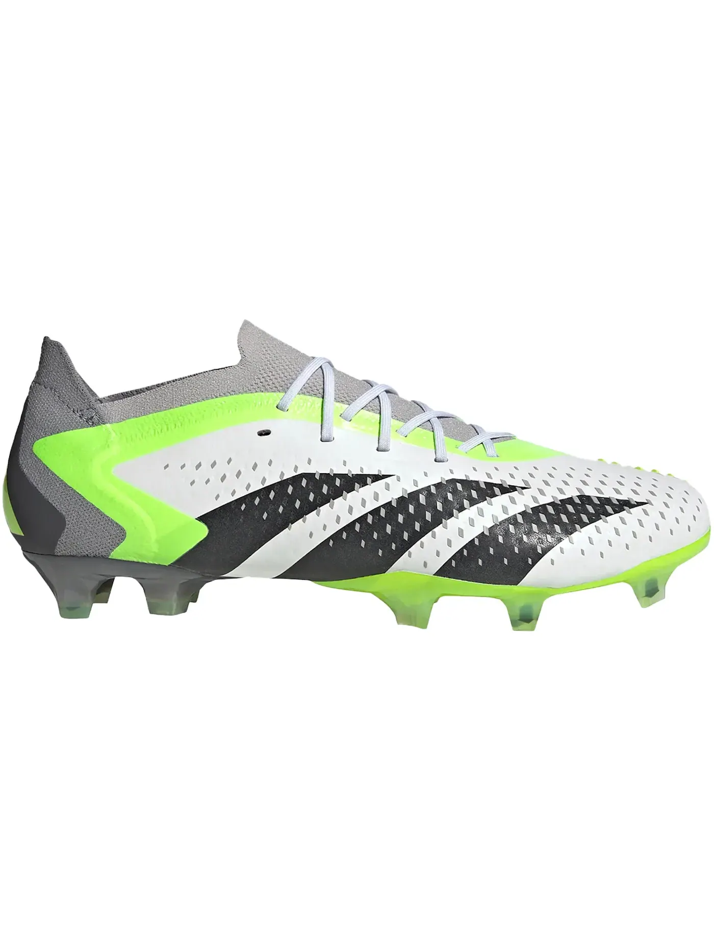 Мужские бутсы с низким верхом Predator Accuracy.1 FG Adidas — изображение 1 из 1, белый/черный