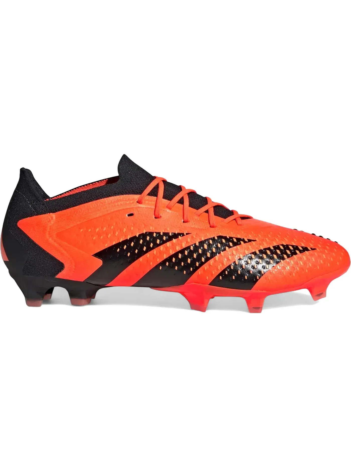 Мужские бутсы с низким верхом Adidas Predator Accuracy.1 Low FG — изображение 1 из 1, оранжевый/черный/черный