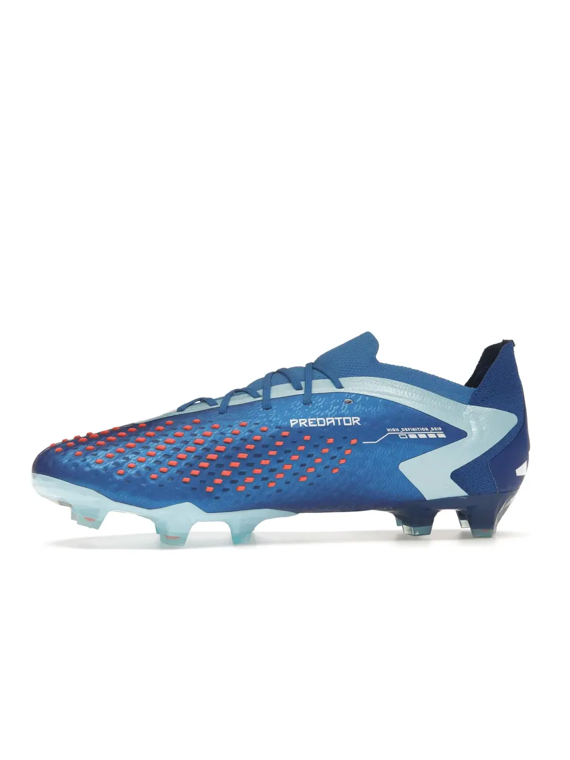 Мужские бутсы с низким верхом Adidas Predator Accuracy.1 Low FG, Marinerush Pack — изображение 3 из 4, яркий/белый/синий