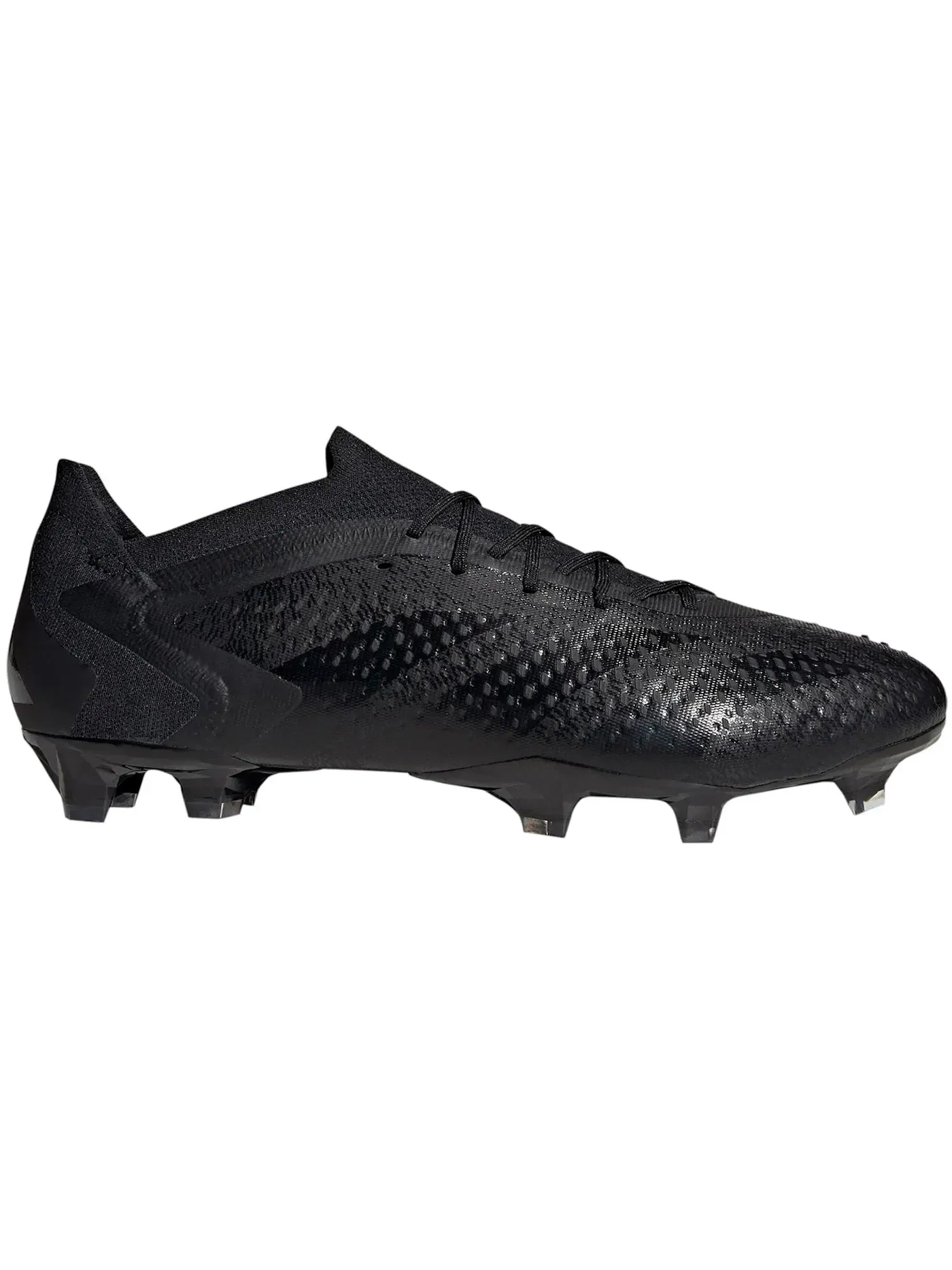 Мужские бутсы с длинным рукавом Adidas Predator Accuracy.1 Low FG Nightstrike Pack — изображение 1 из 1, черный/черный/белый