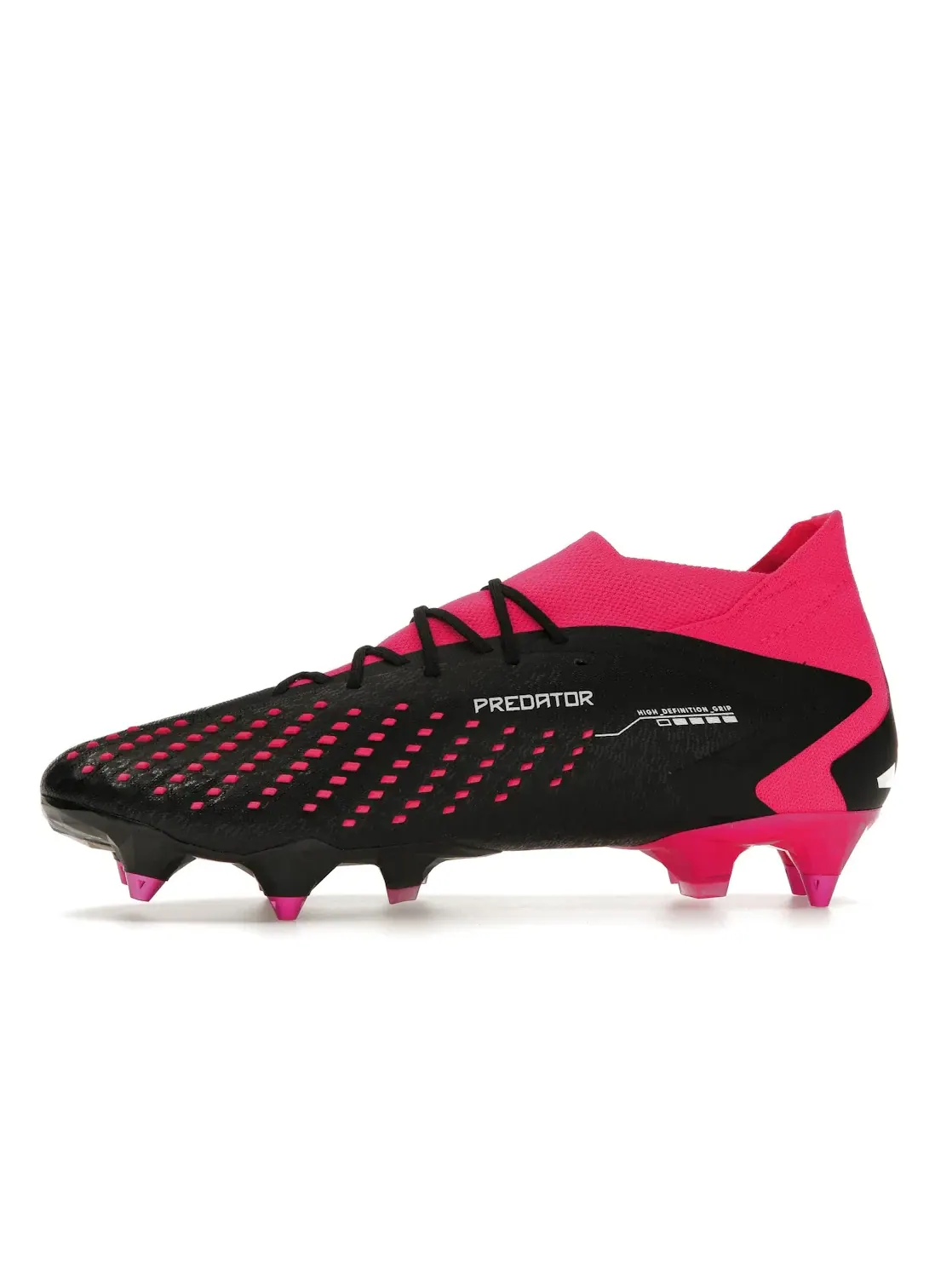 Мужские бутсы с длинным рукавом Adidas Predator Accuracy.1 SG Adidas — изображение 3 из 4, черный/белый/розовый