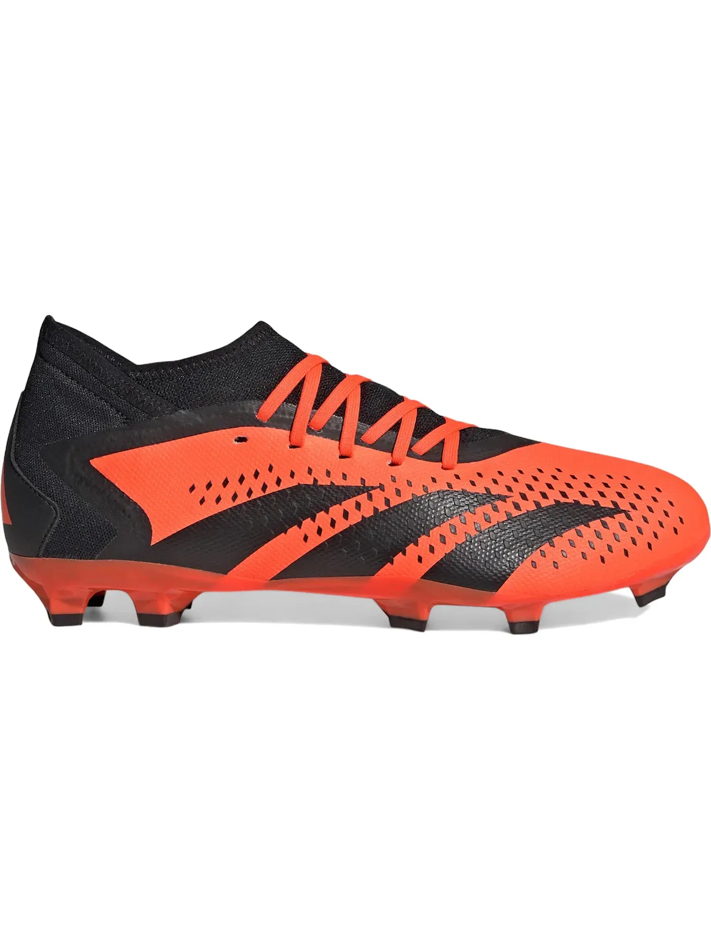 Мужские бутсы с длинным рукавом Adidas Predator Accuracy.3 FG — изображение 1 из 1, оранжевый/черный/черный