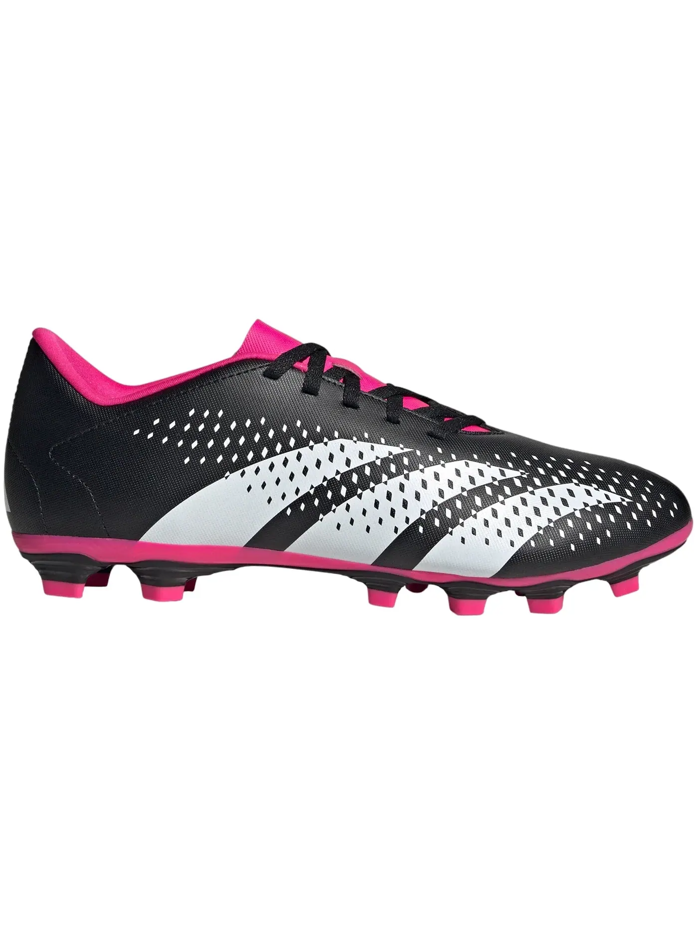 Мужские бутсы с длинным рукавом Adidas Predator Accuracy.4 Flexible Ground Adidas — изображение 1 из 1, черный/белый/розовый