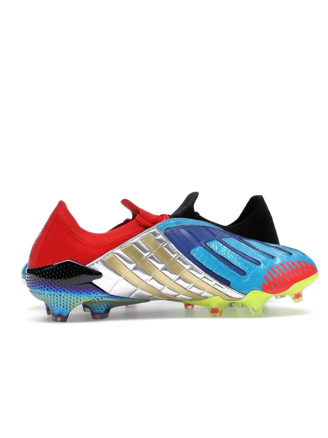 Мужские бутсы с длинным рукавом Adidas Predator Archive FG — изображение 3 из 4, белый/черный/красный