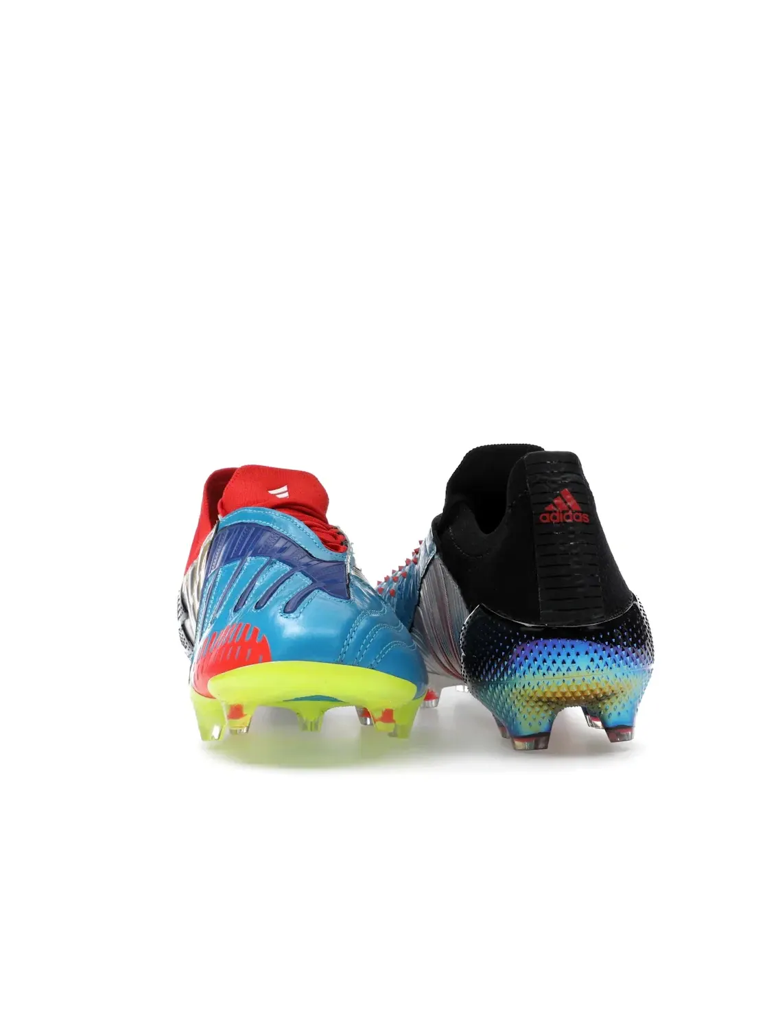 Мужские бутсы с длинным рукавом Adidas Predator Archive FG — изображение 4 из 4, белый/черный/красный