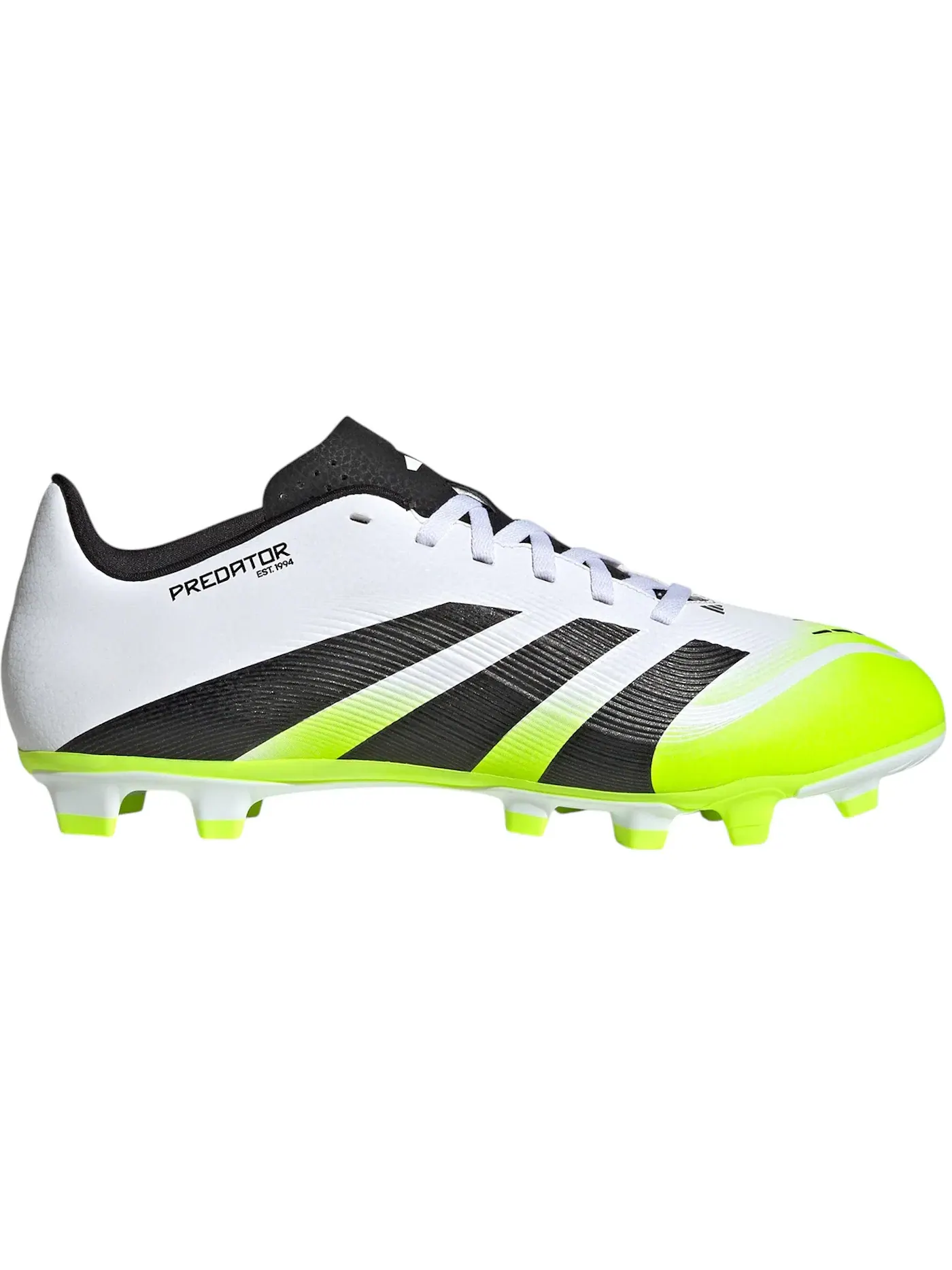 Мужские бутсы с длинным рукавом Adidas Predator Club FG/MG Adidas — изображение 1 из 1, белый черный