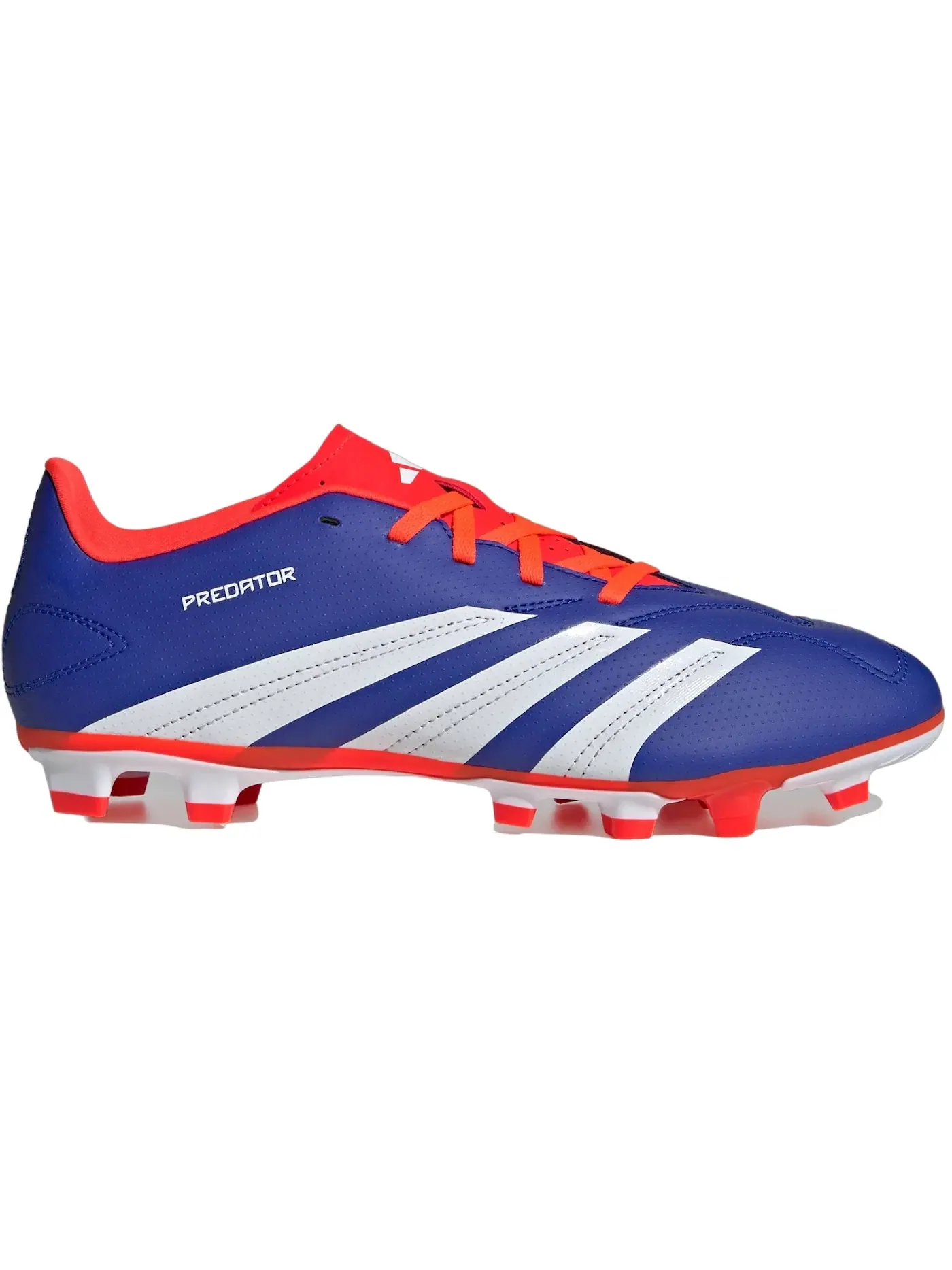 Мужские бутсы с гибкой подошвой Adidas Predator Club Flexible Ground — изображение 1 из 1, синий/белый/красный