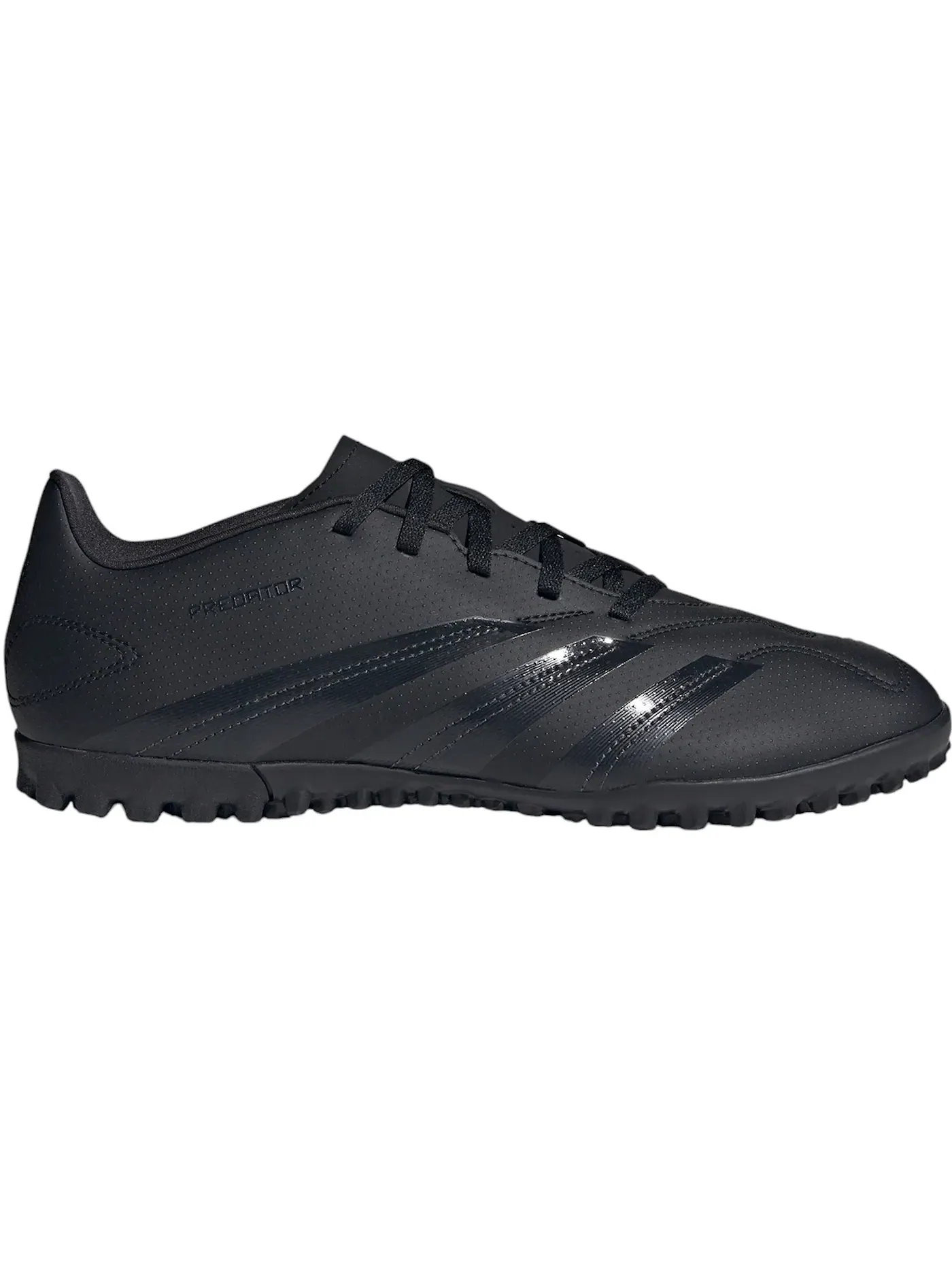 Мужские бутсы для игры на искусственном газоне Adidas Predator Club Turf — изображение 1 из 1, черный//черный