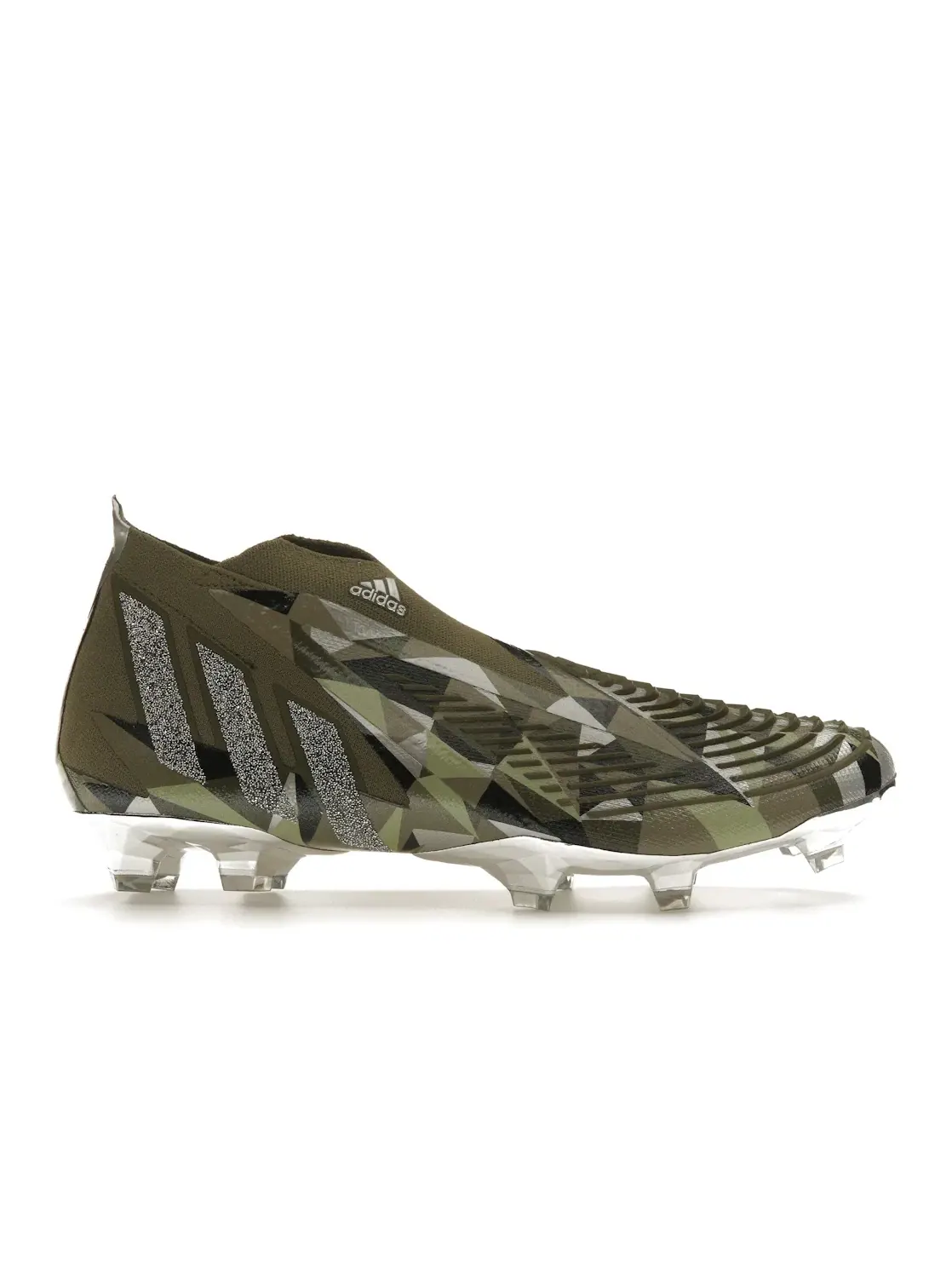 Мужские бутсы с высоким верхом Adidas Predator Edge Crystal+ FG — изображение 1 из 4