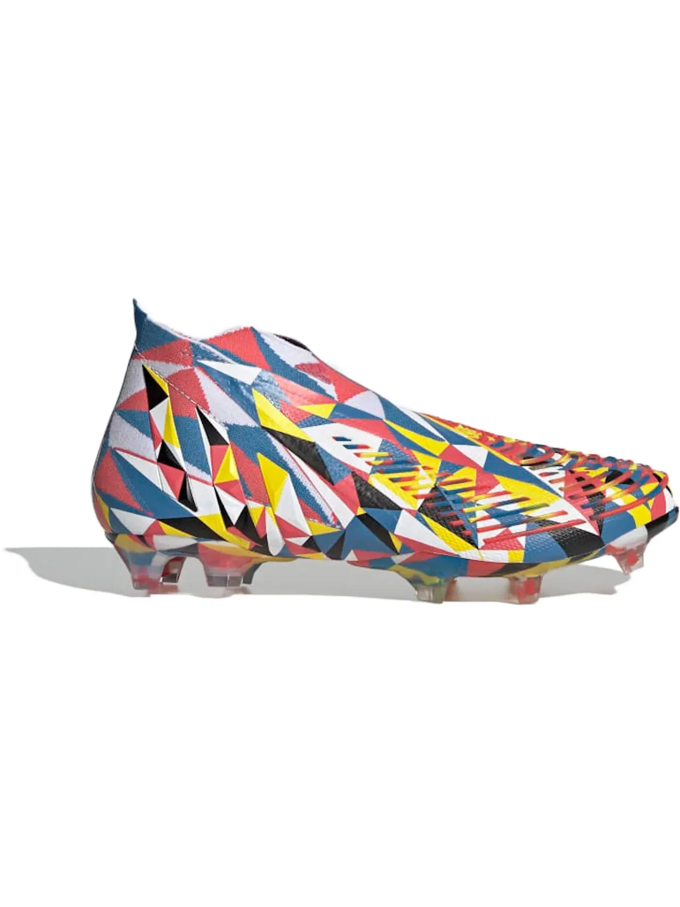 Мужские бутсы с высоким верхом Adidas Predator Edge Geometric+ FG — изображение 1 из 1, мульти/мульти