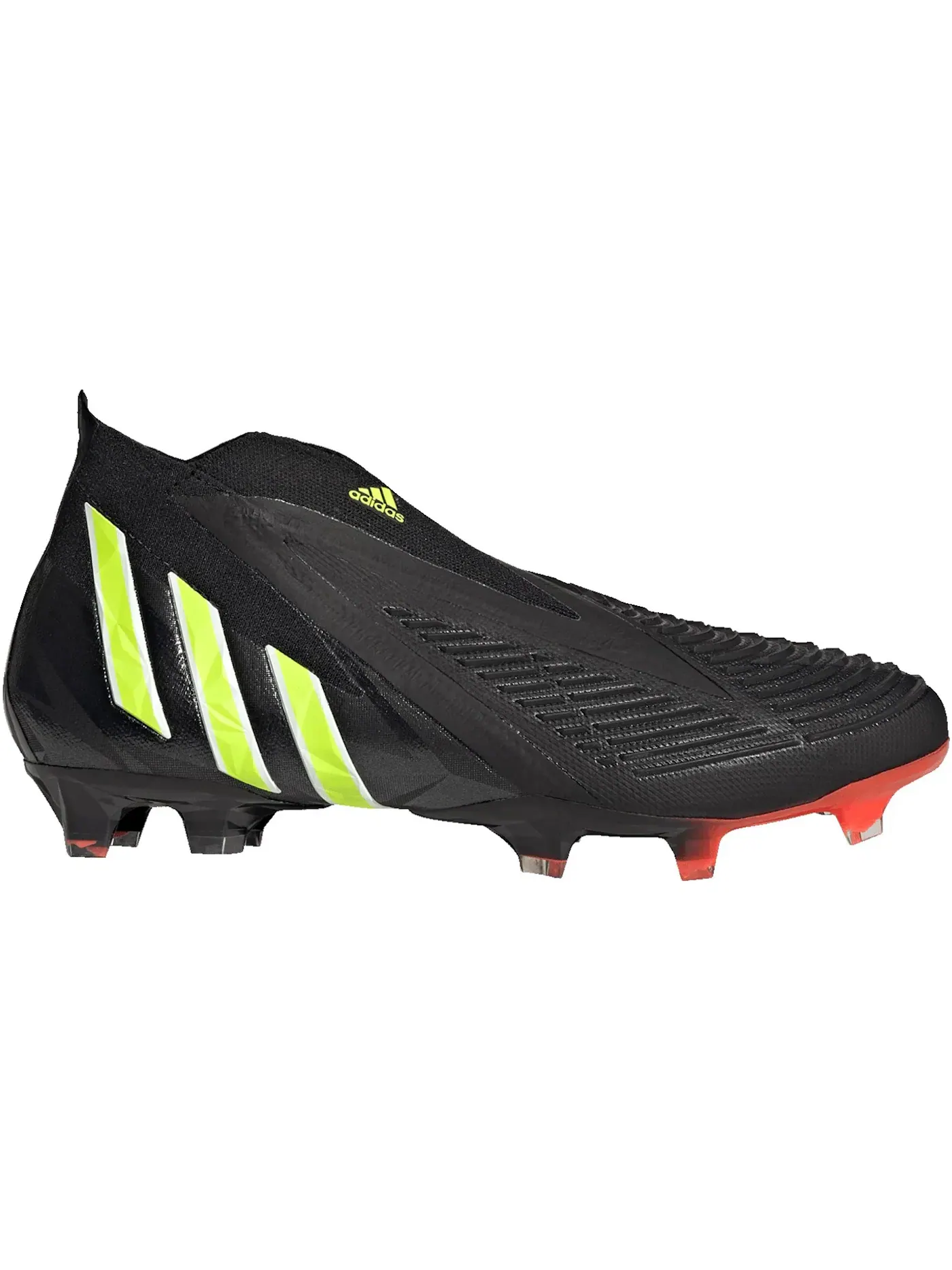 Мужские бутсы с длинным рукавом Adidas Predator Edge.1 FG — изображение 1 из 2, черный/желтый/красный