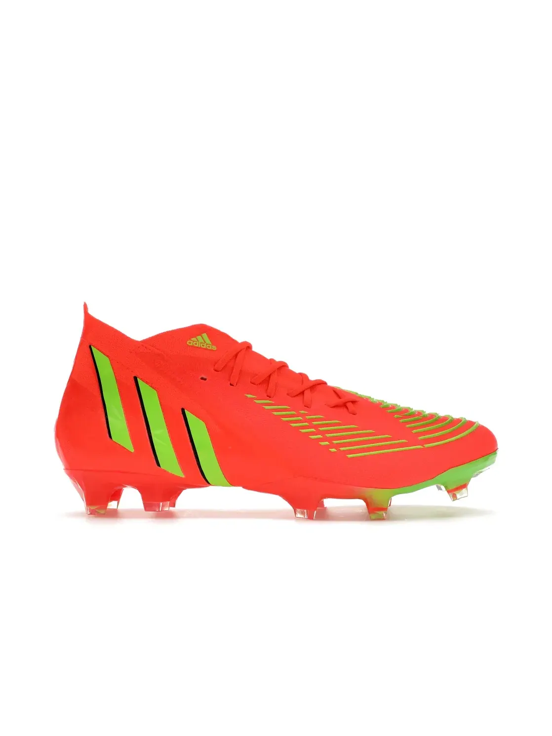 Мужские бутсы с длинным рукавом Adidas Predator Edge.1 FG — изображение 1 из 4, красный/зеленый/черный