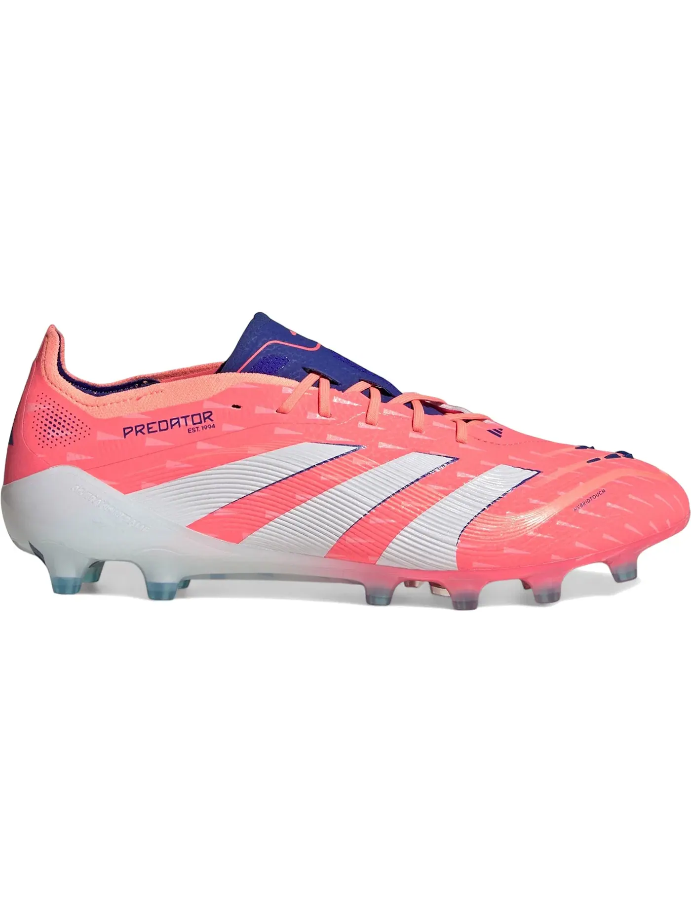 Мужские бутсы с высоким верхом Predator Elite Adidas — изображение 1 из 1, белый оранжевый