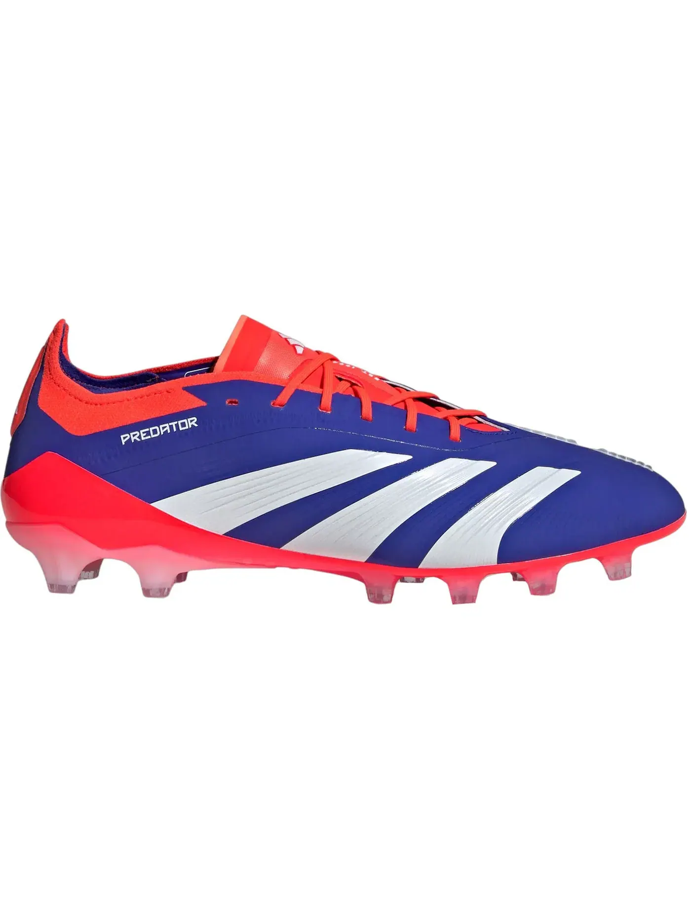 Мужские бутсы с длинным рукавом Adidas Predator Elite AG — изображение 1 из 1, синий/белый/красный