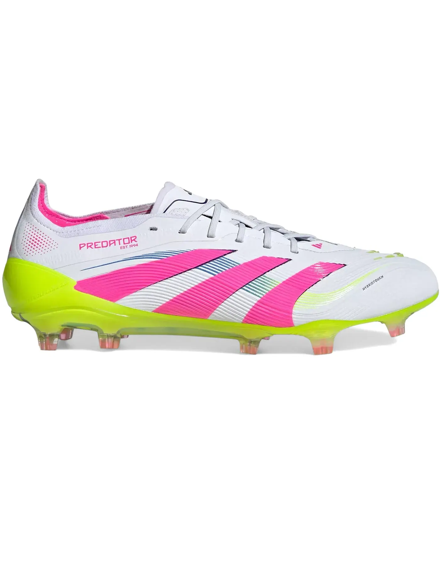 Мужские бутсы Predator Elite FG Adidas — изображение 1 из 1, белый розовый