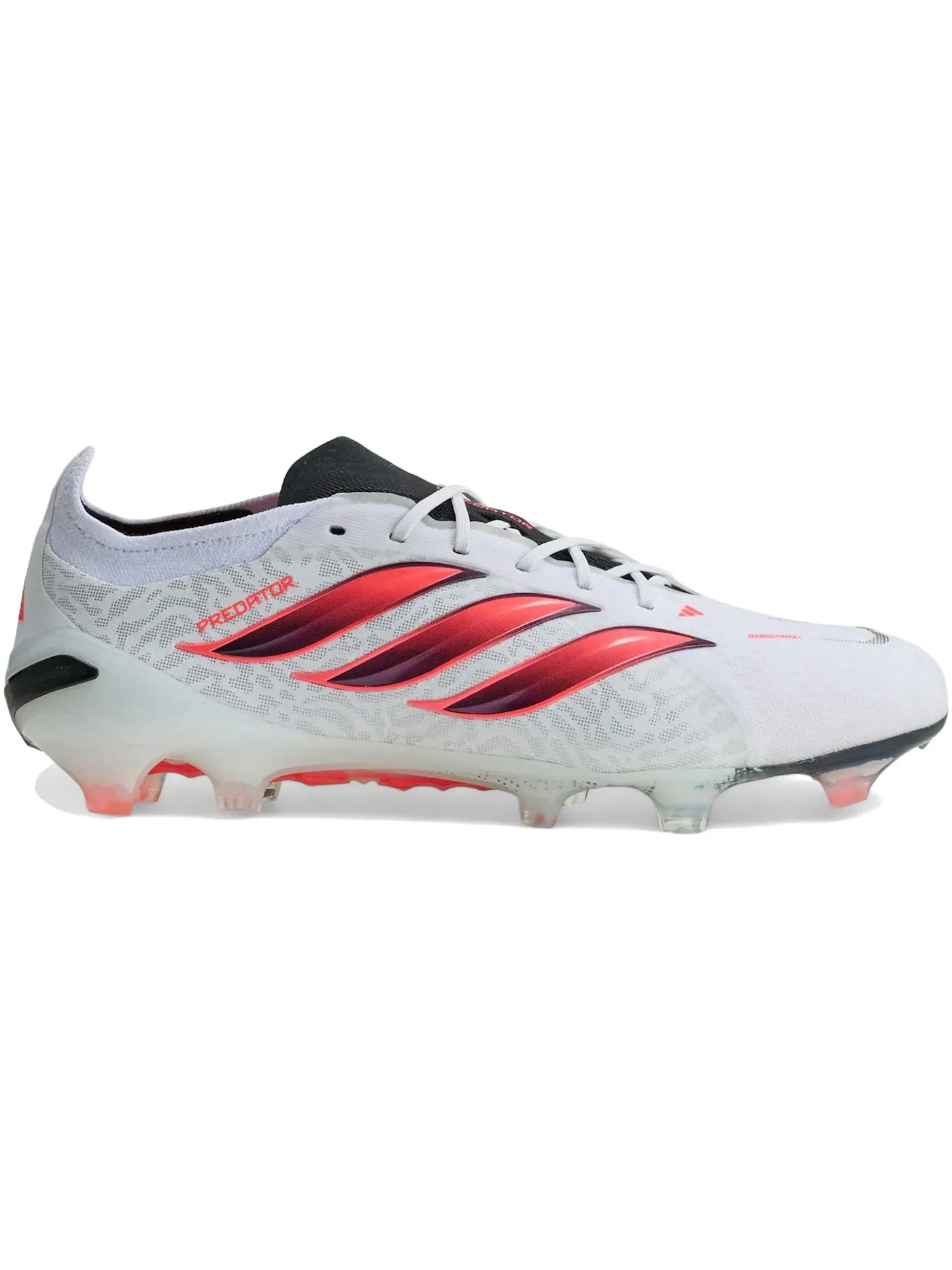 Мужские бутсы с высоким верхом Predator Elite FG Adidas — изображение 1 из 1, белый//черный