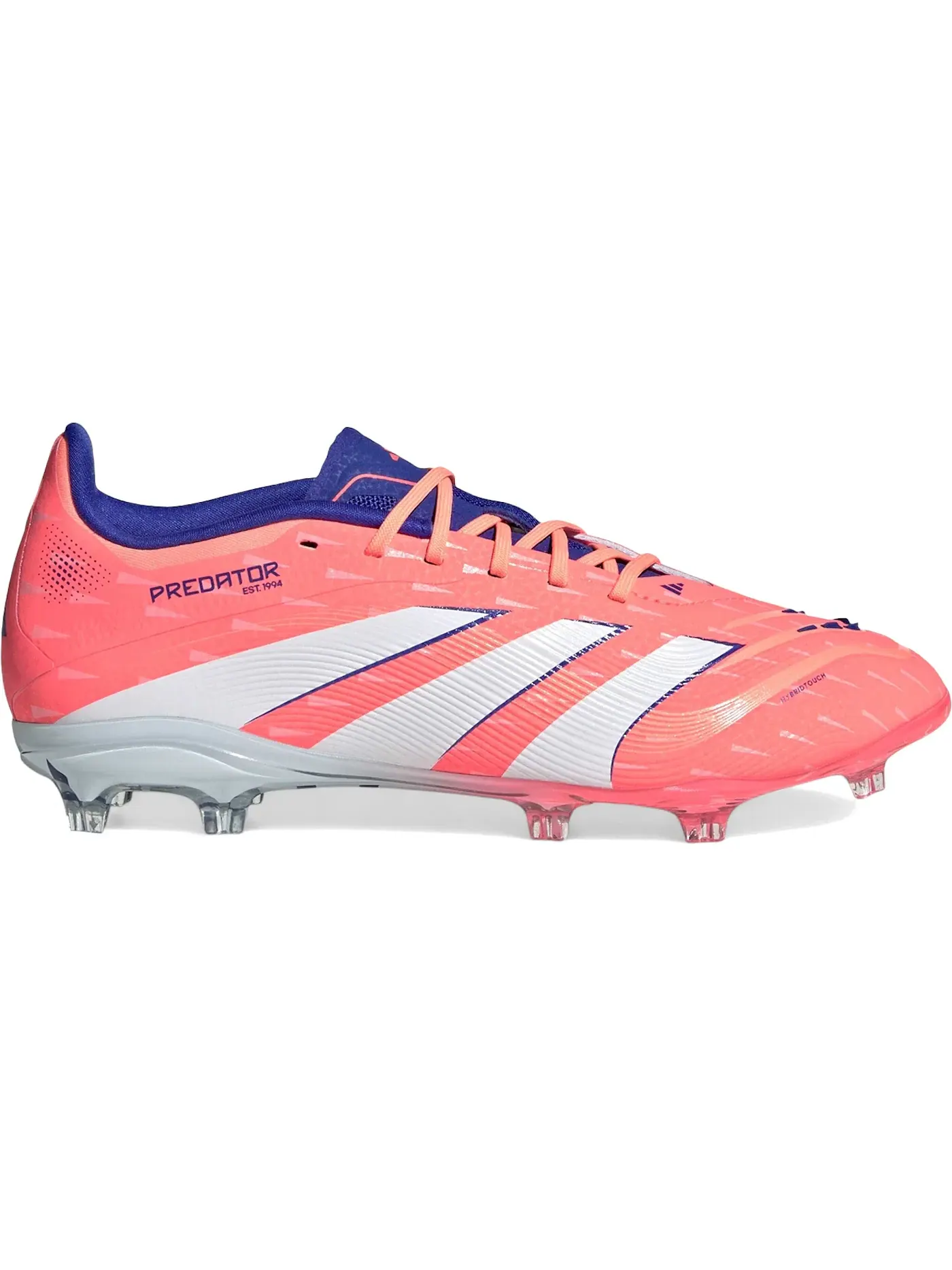 Детские бутсы с высоким верхом Predator Elite Adidas — изображение 1 из 1, белый оранжевый