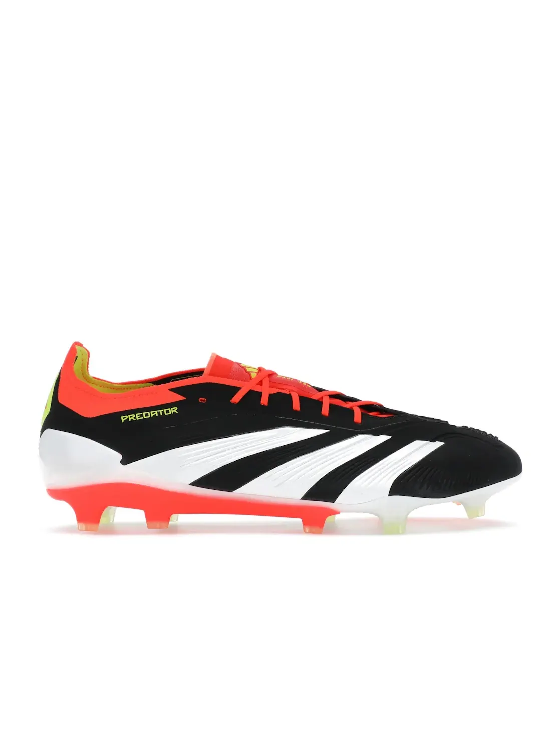 Мужские бутсы с высоким верхом Adidas Predator Elite FG — изображение 1 из 4, черный белый красный