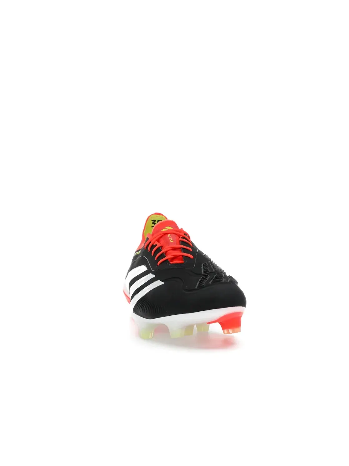 Мужские бутсы с высоким верхом Adidas Predator Elite FG — изображение 2 из 4, черный белый красный