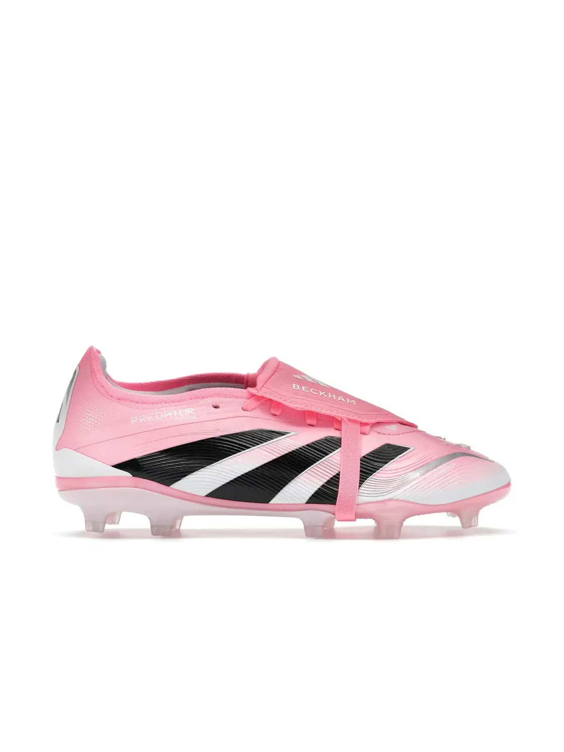 Мужские бутсы с принтом Adidas Predator Pro FG — изображение 1 из 4, розовый/черный/белый