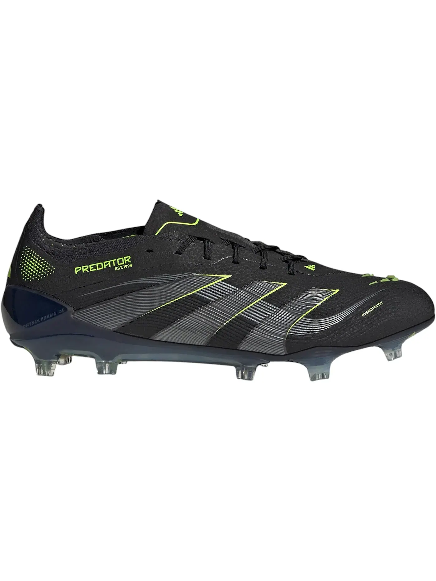 Мужские бутсы с высоким верхом Adidas Predator Elite FG — изображение 1 из 1, черный