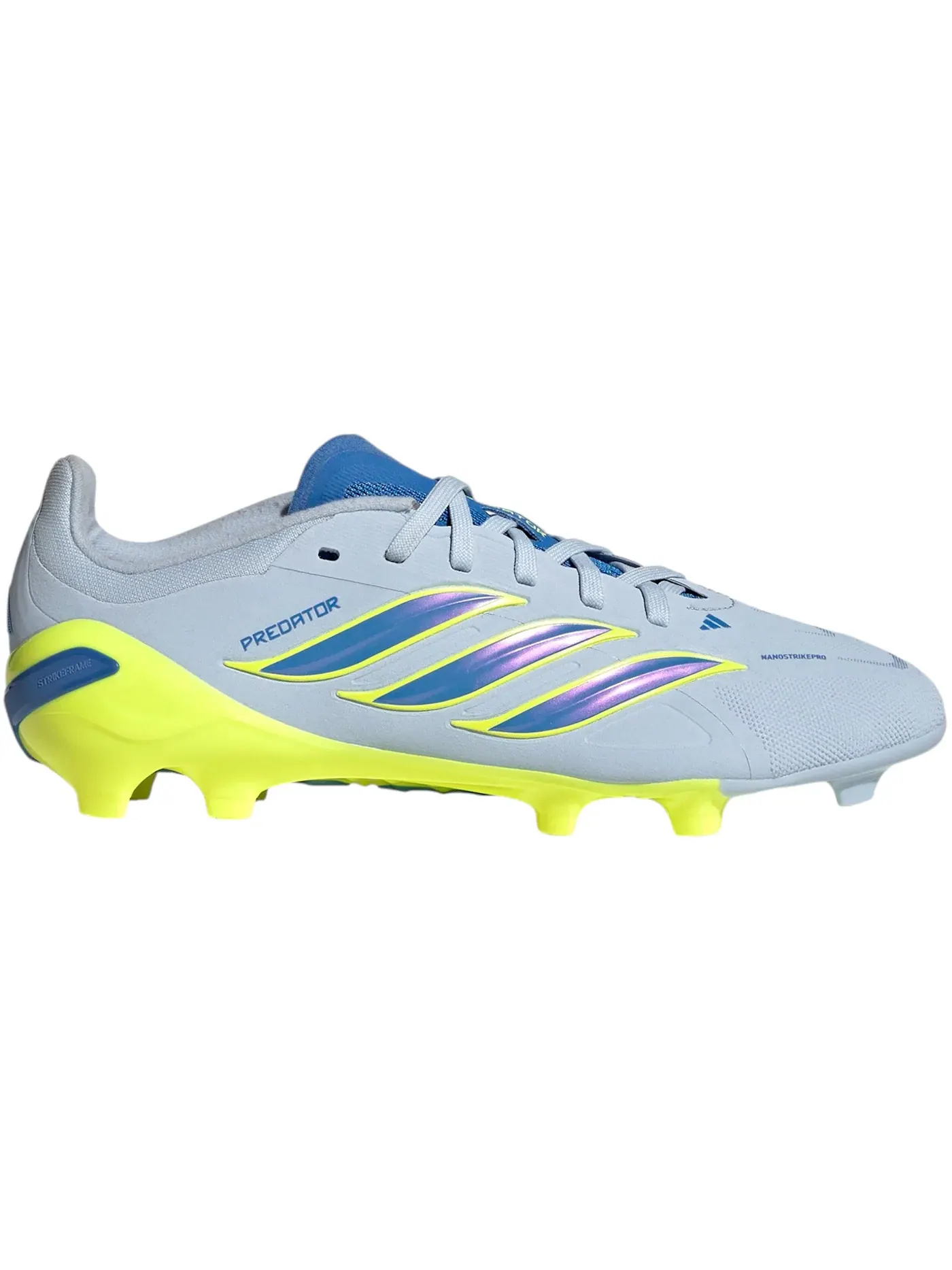 Детские бутсы с шипами Predator Elite FG Adidas — изображение 1 из 1, синий/желтый