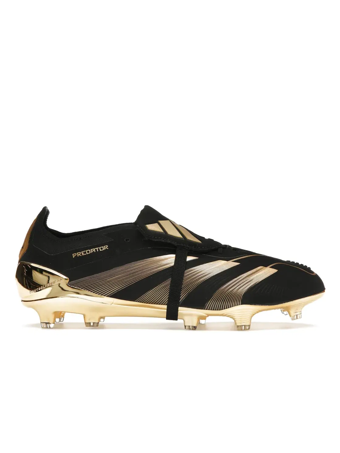 Мужские бутсы с золотыми акцентами Adidas Predator Elite FG — изображение 1 из 4
