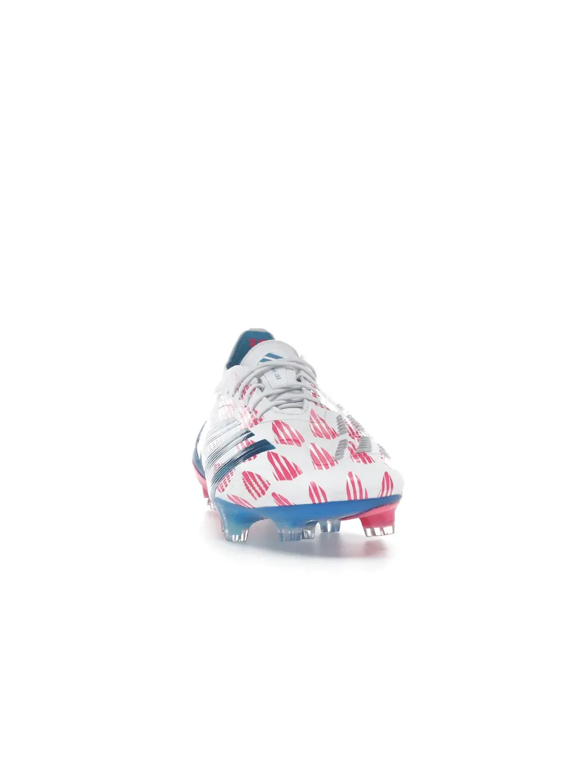 Мужские бутсы с высоким качеством Adidas Predator Elite FG — изображение 2 из 4, белый/синий/розовый