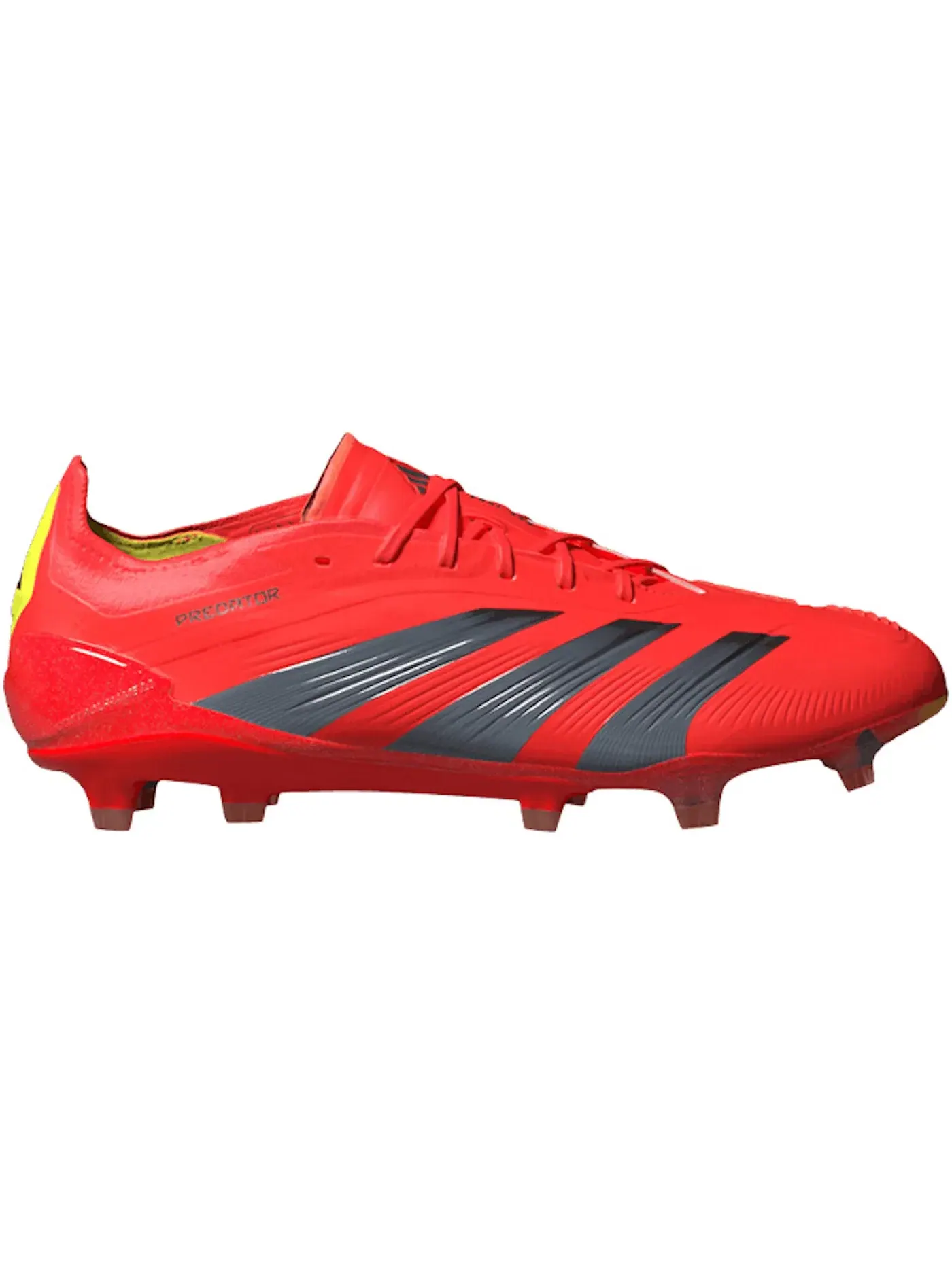 Мужские бутсы с высоким верхом Predator Elite FG Adidas — изображение 1 из 1, красный/черный/желтый