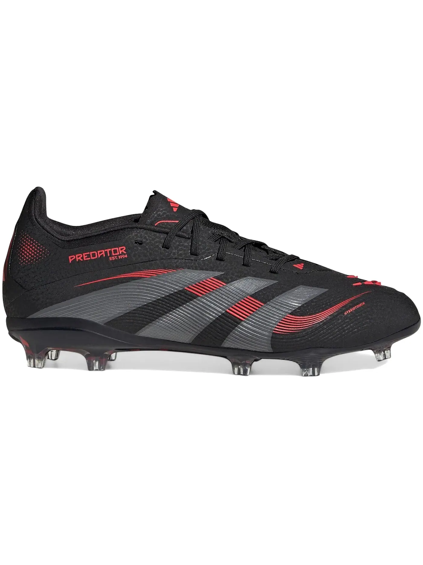Детские бутсы Predator Elite FG Adidas — изображение 1 из 1, черный/серый/красный