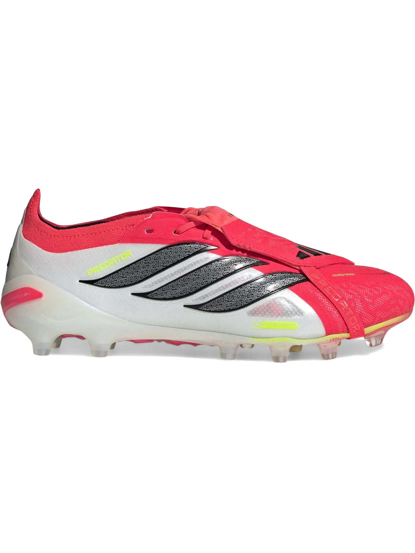 Мужские бутсы с откидным язычком Adidas Predator Elite Fold-Over Tongue AG — изображение 1 из 1, красный/черный/белый