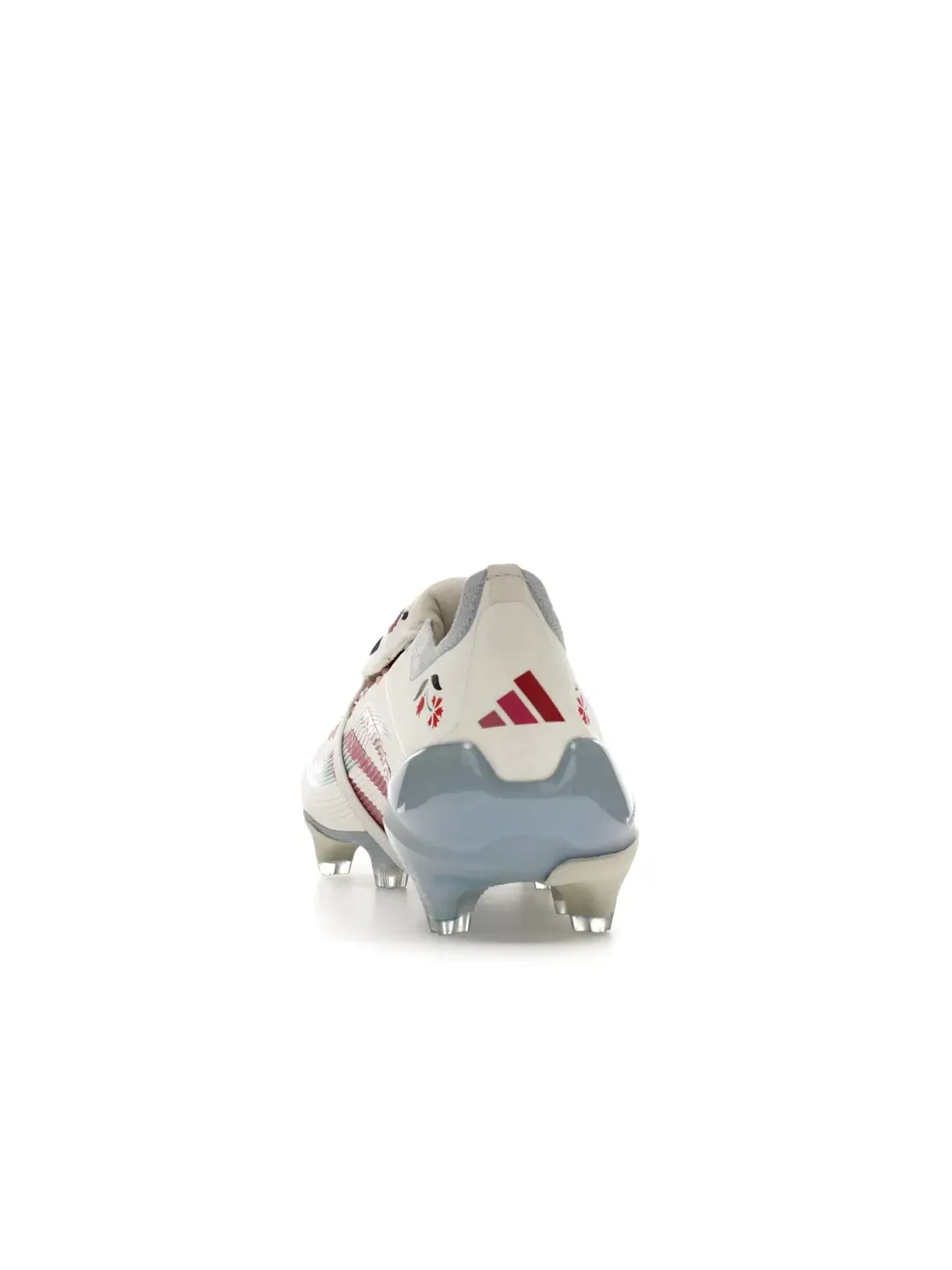 Мужские бутсы с откидным язычком Adidas Predator Elite Fold-Over Tongue FG — изображение 4 из 4, белый розовый