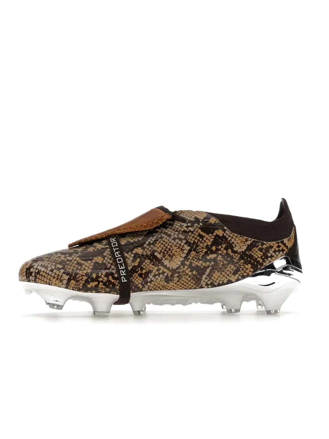 Мужские бутсы с имитацией змеиной кожи Predator Elite Fold-Over Tongue FG Adidas — изображение 3 из 4