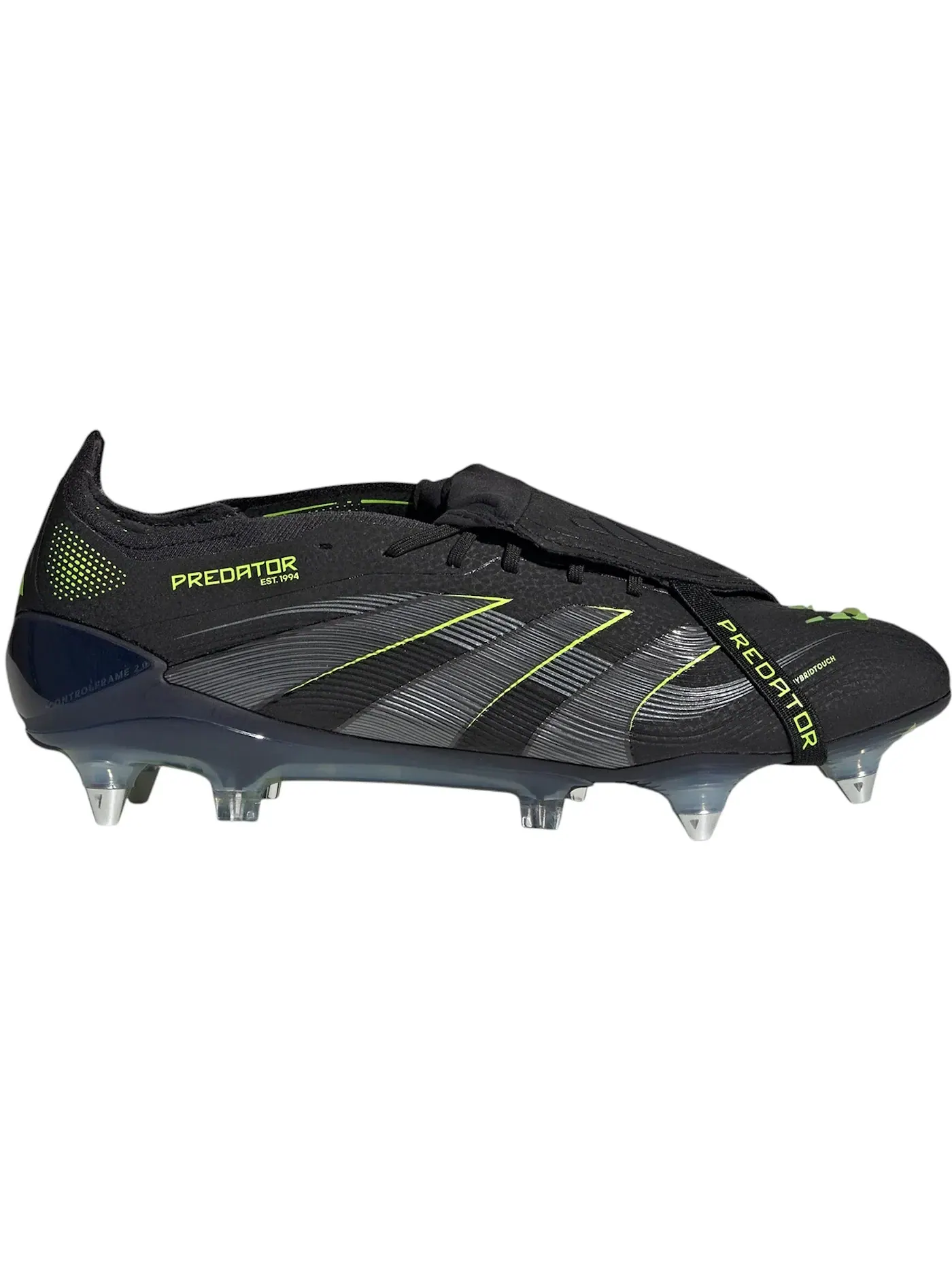 Мужские бутсы с откидным языком Adidas Predator Elite Fold-Over Tongue SG Adidas — изображение 1 из 1, черный