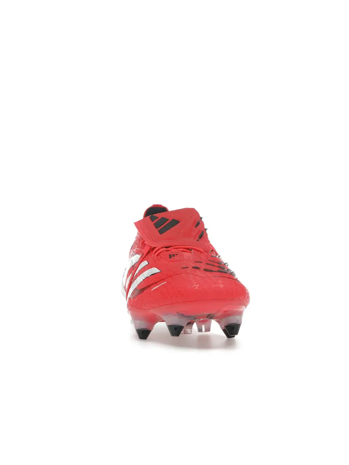Мужские бутсы с откидным язычком Adidas Predator Elite Fold-Over Tongue SG — изображение 2 из 4, красный/белый/черный