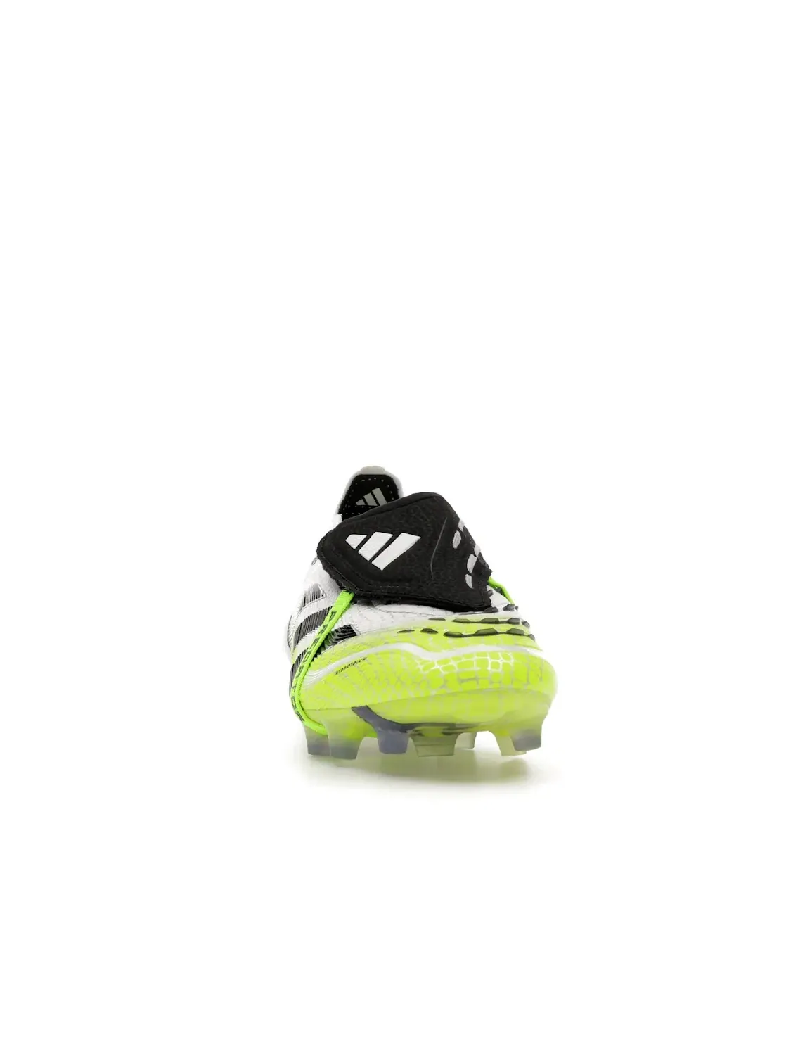 Мужские бутсы с откидным языком Adidas Predator Elite Foldover Tongue AG — изображение 2 из 4, белый/черный