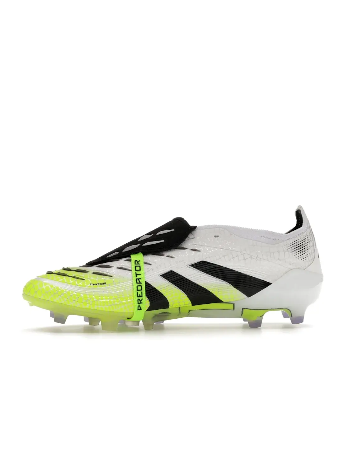 Мужские бутсы с откидным языком Adidas Predator Elite Foldover Tongue AG — изображение 3 из 4, белый/черный