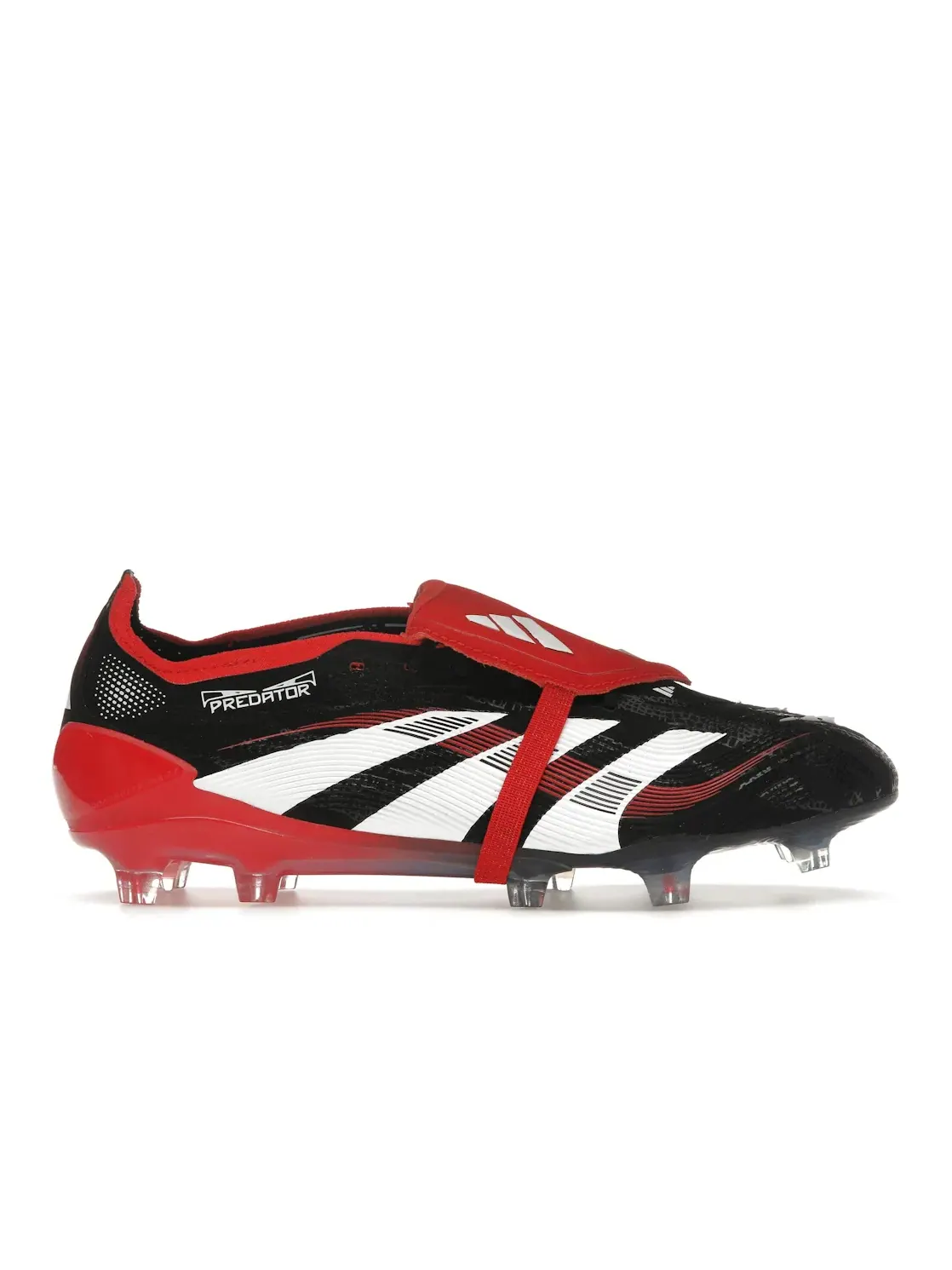 Мужские бутсы футбольные с откидным язычком Adidas Predator Elite Foldover Tongue FG — изображение 1 из 4