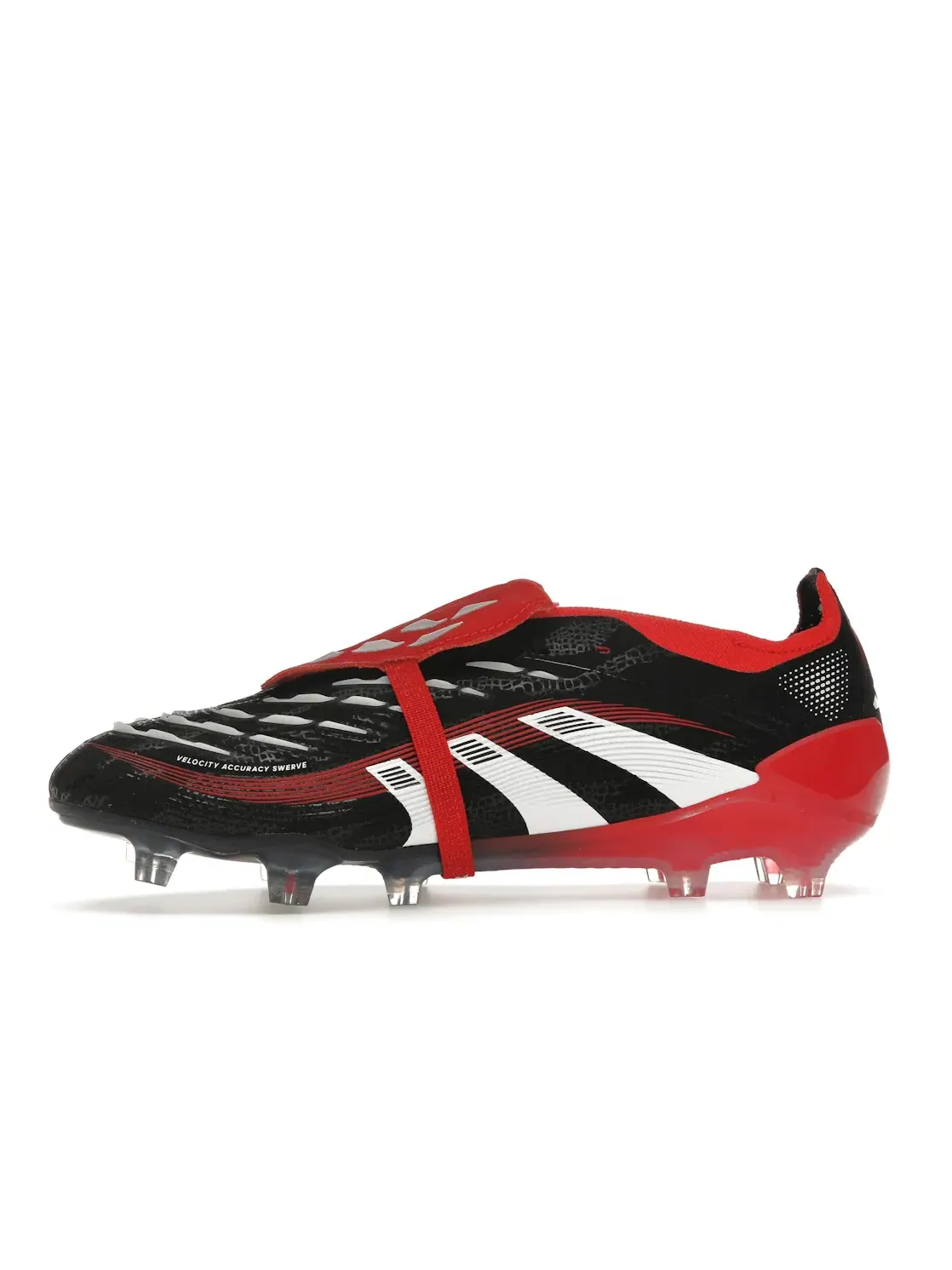 Мужские бутсы футбольные с откидным язычком Adidas Predator Elite Foldover Tongue FG — изображение 3 из 4