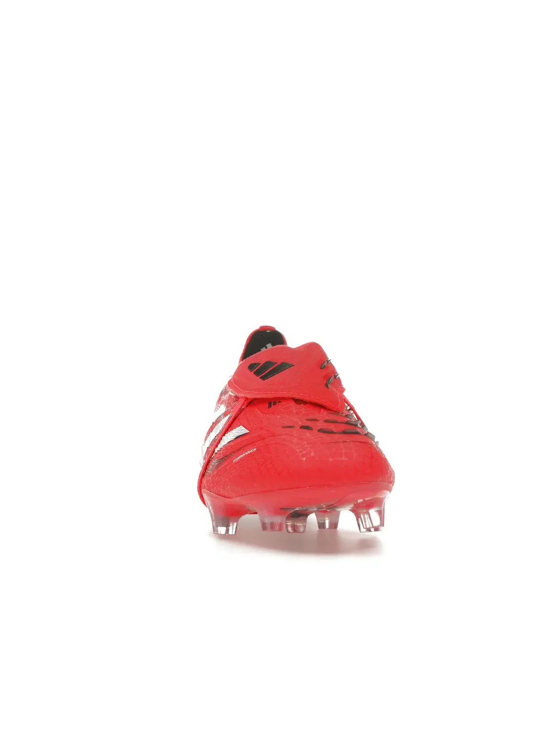 Мужские бутсы с длинным рукавом Adidas Predator Elite Foldover Tongue FG — изображение 2 из 4, красный/белый/черный
