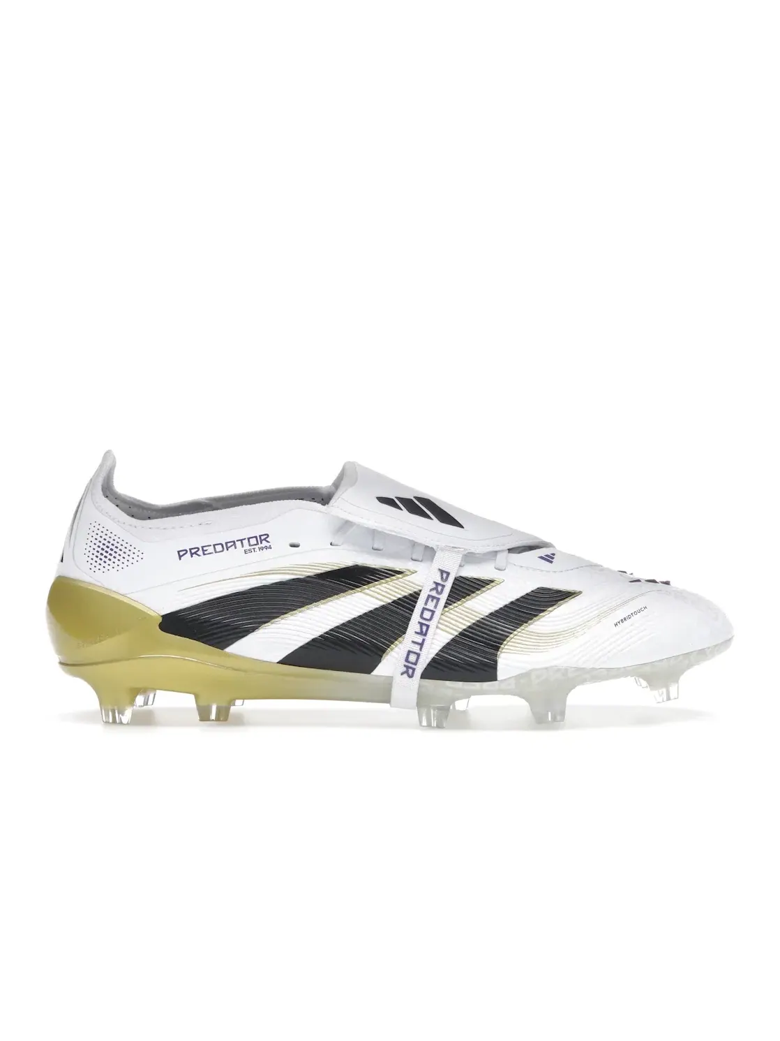 Мужские бутсы футбольные с откидным языком Adidas Predator Elite Foldover Tongue FG — изображение 1 из 4