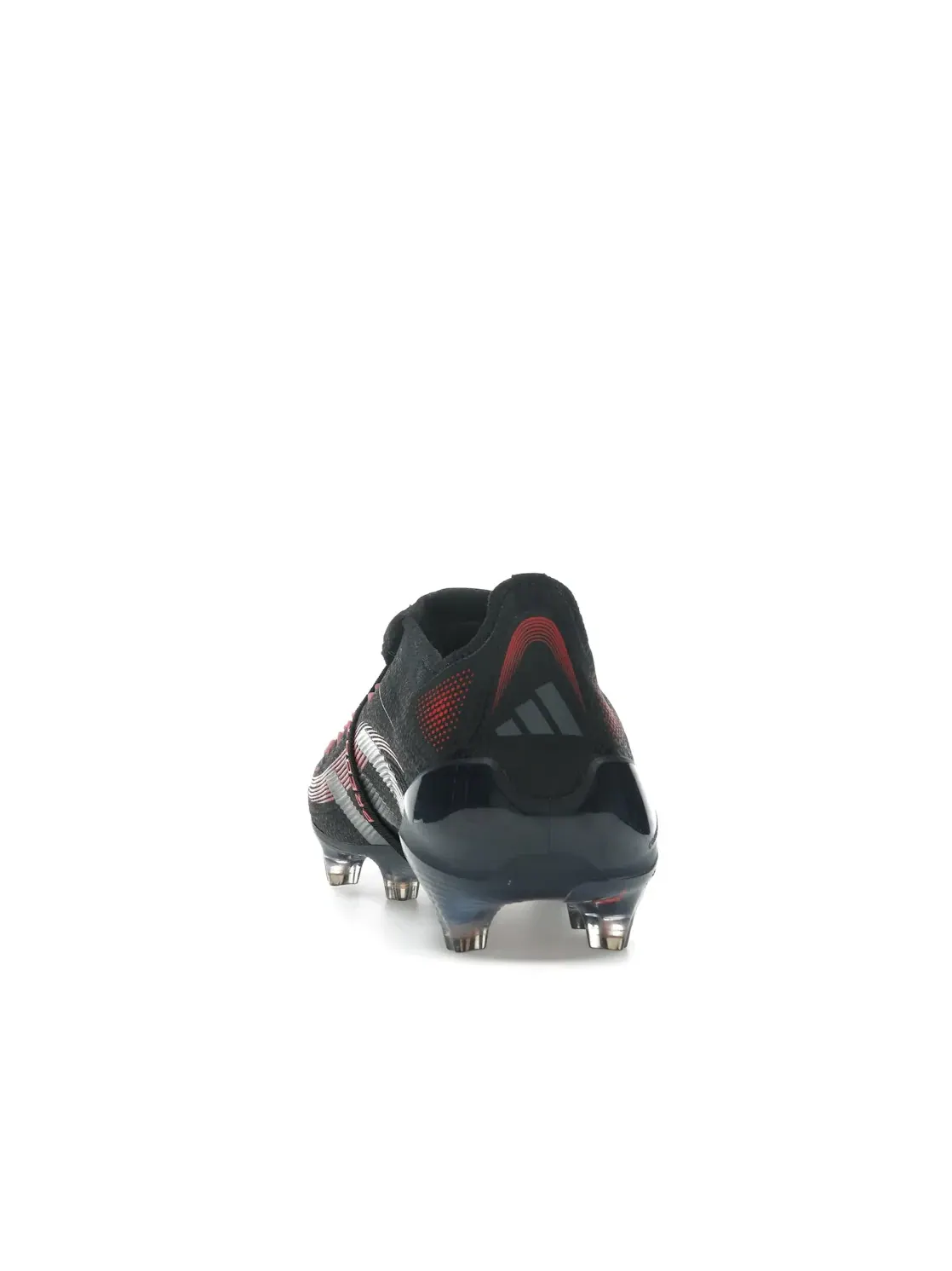 Мужские бутсы с откидным языком Adidas Predator Elite Foldover Tongue FG — изображение 4 из 4, черный/серый/красный