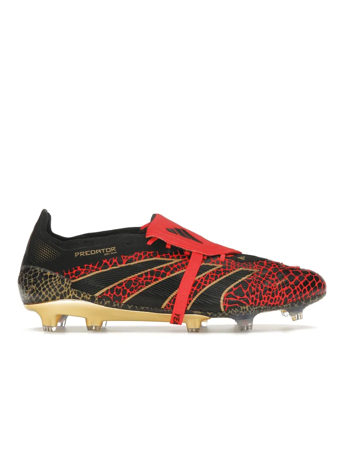 Мужские бутсы с закрытой пяткой Adidas Predator Elite Foldover Tongue FG — изображение 1 из 4