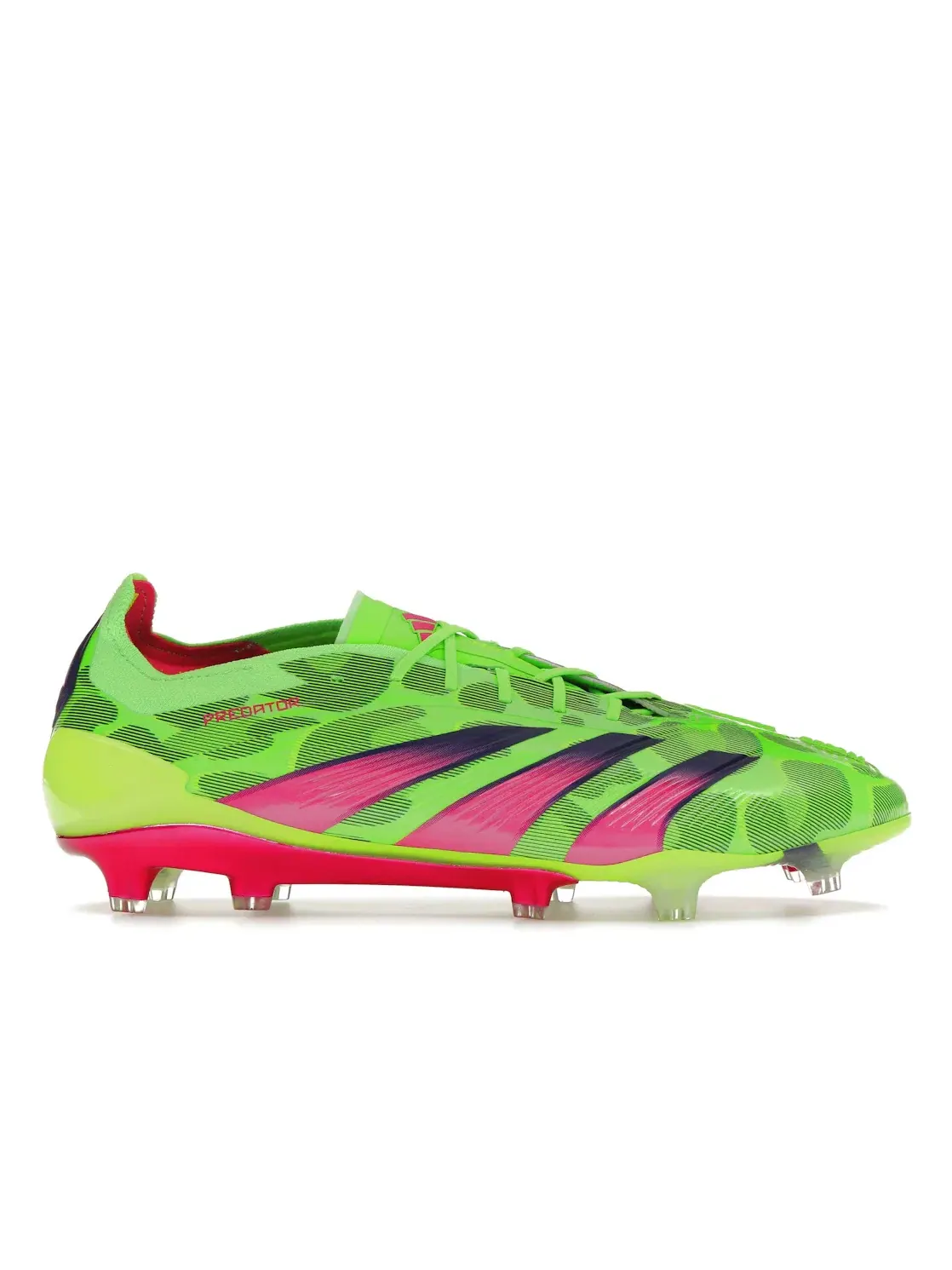 Мужские бутсы с длинным рукавом Adidas Predator Elite Generation Pred FG — изображение 1 из 4, зеленый/розовый