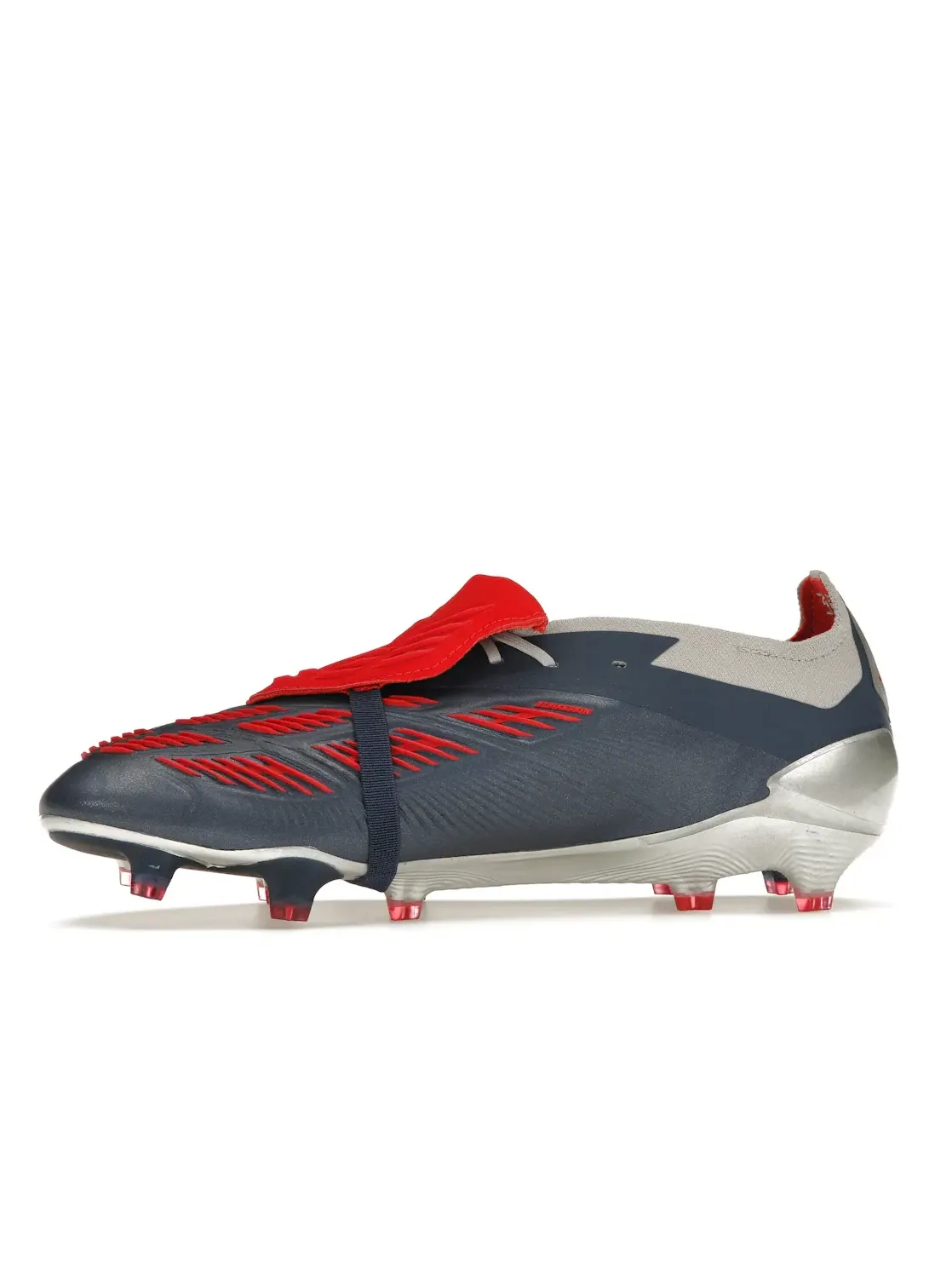 Мужские бутсы с высоким верхом Adidas Predator Elite FT FG Roteiro — изображение 3 из 4, индиго/индиго/красный
