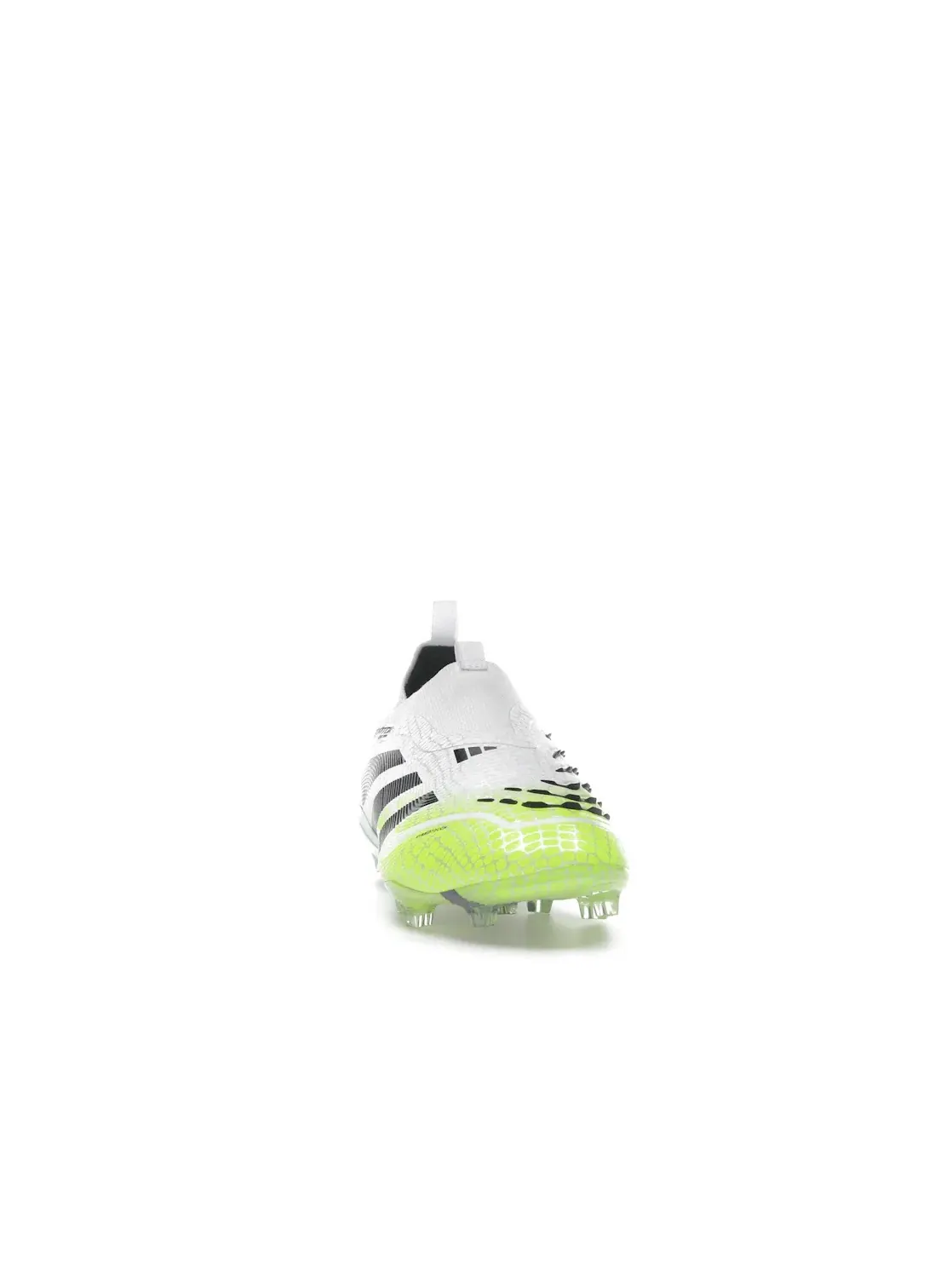 Детские бутсы Predator Elite без шнуровки Adidas — изображение 2 из 4, белый черный