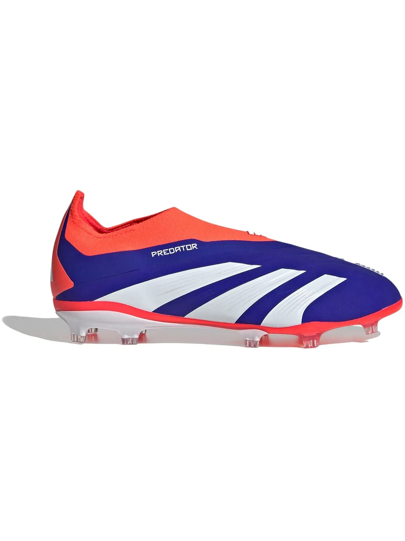 Детские бутсы с шнуровкой Predator Elite Adidas — изображение 1 из 1, синий белый красный