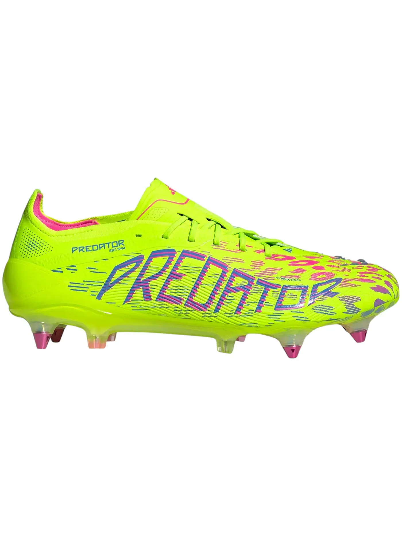 Мужские бутсы с шипами Predator Elite SG Adidas — изображение 1 из 1, розовый синий